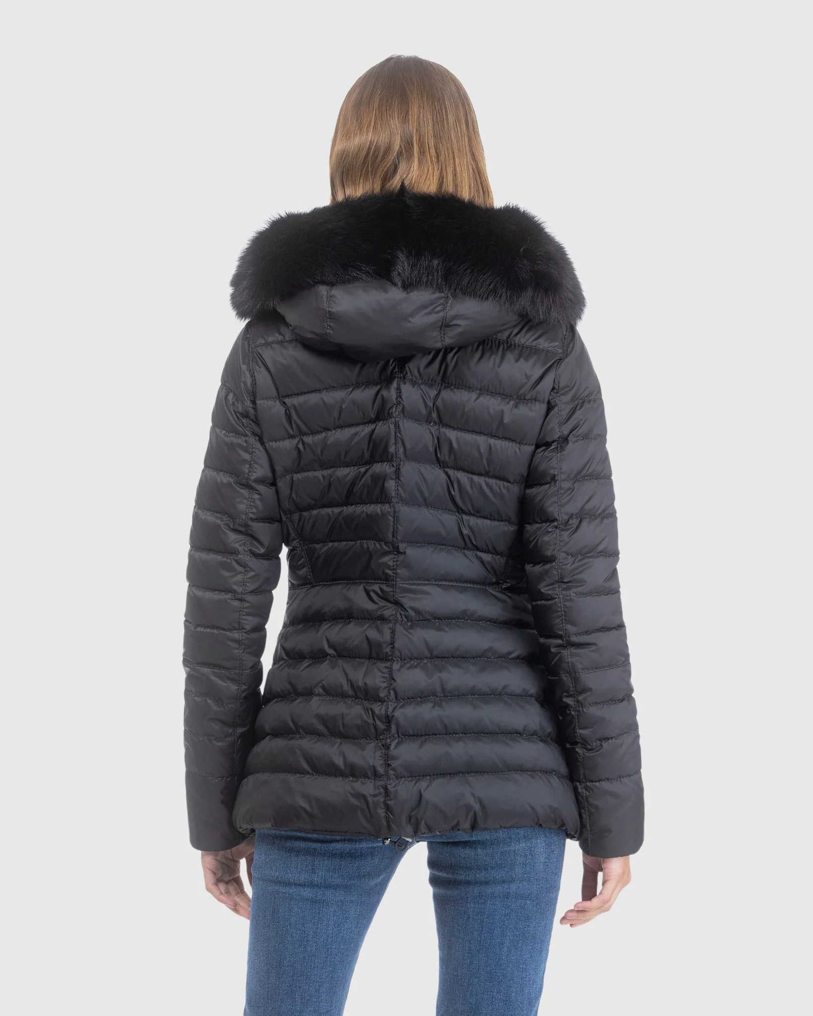 APRES-SKI JACKET WITH DETACHABLE TOSCANA LAMB HOOD TRIM - Image 5