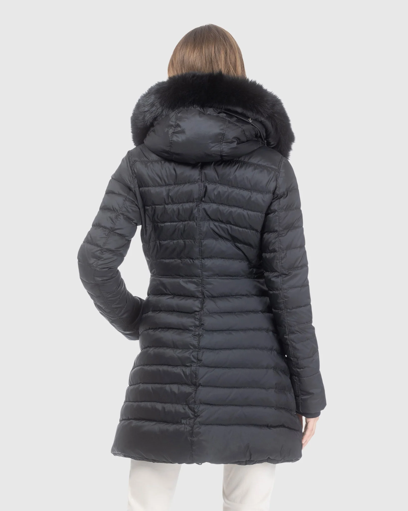 APRES-SKI JACKET WITH DETACHABLE TOSCANA LAMB HOOD TRIM - Image 5