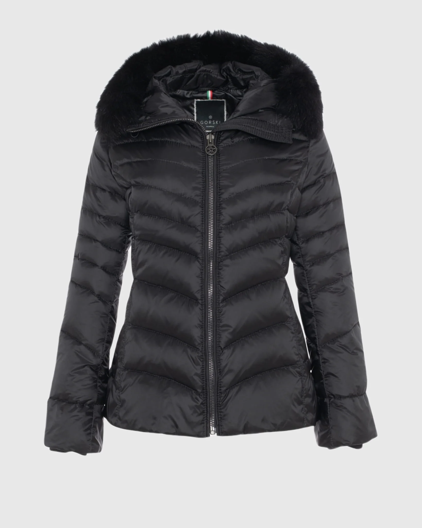 APRES-SKI JACKET WITH DETACHABLE TOSCANA LAMB HOOD TRIM - Image 7