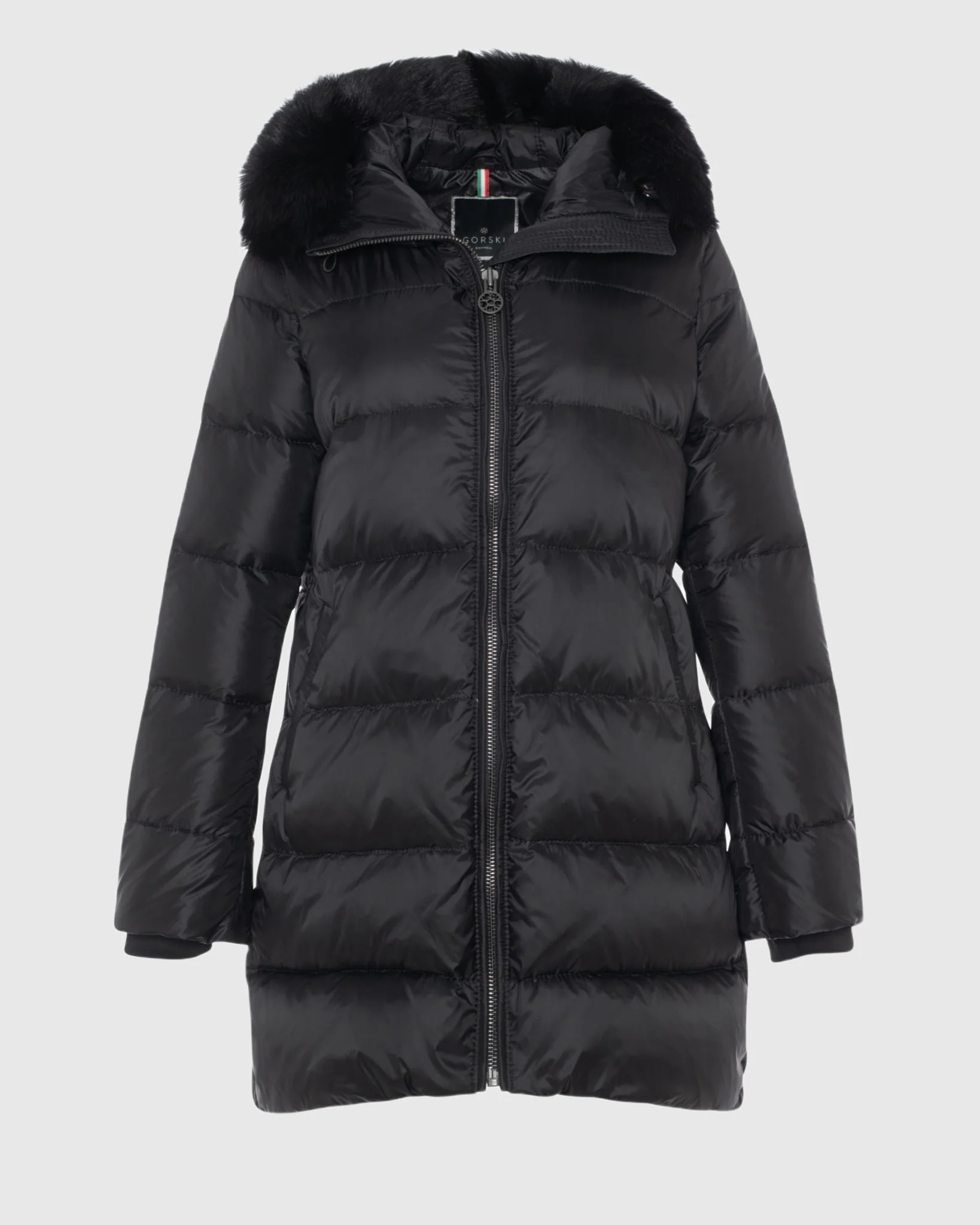 APRES-SKI JACKET WITH DETACHABLE TOSCANA LAMB HOOD TRIM - Image 14