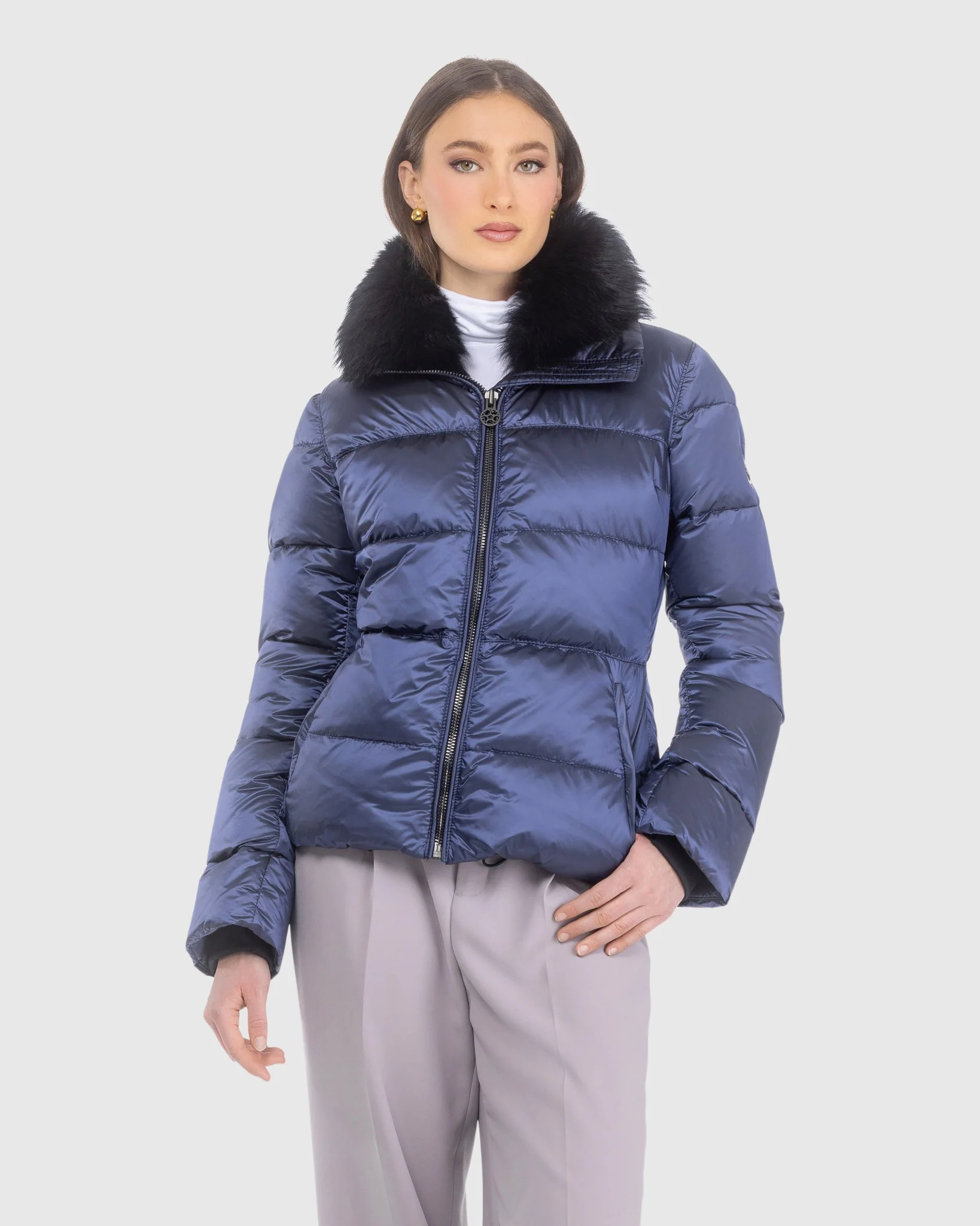 APRES-SKI JACKET WITH DETACHABLE TOSCANA LAMB COLLAR - Image 8