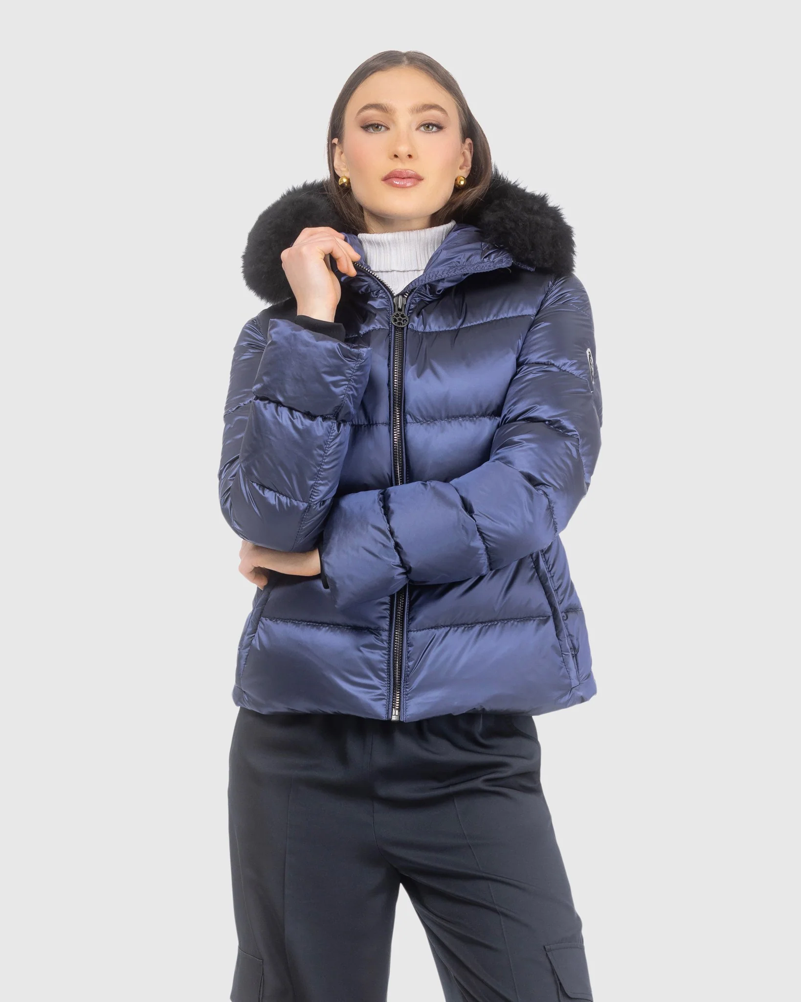 Apres-Ski Parka With Detachable Toscana Lamb Hood Trim - Image 11