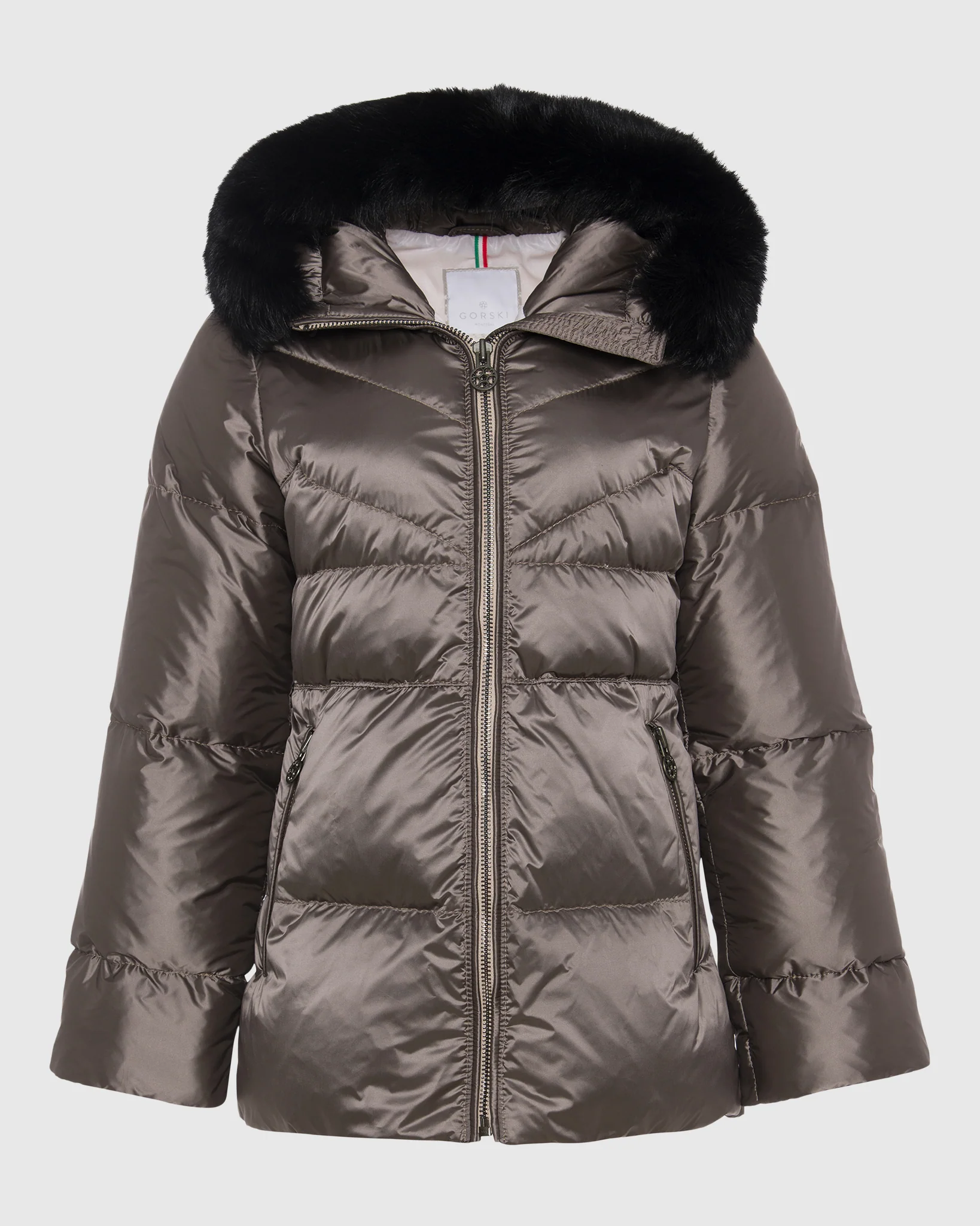 APRES-SKI JACKET WITH DETACHABLE TOSCANA LAMB HOOD TRIM - Image 21
