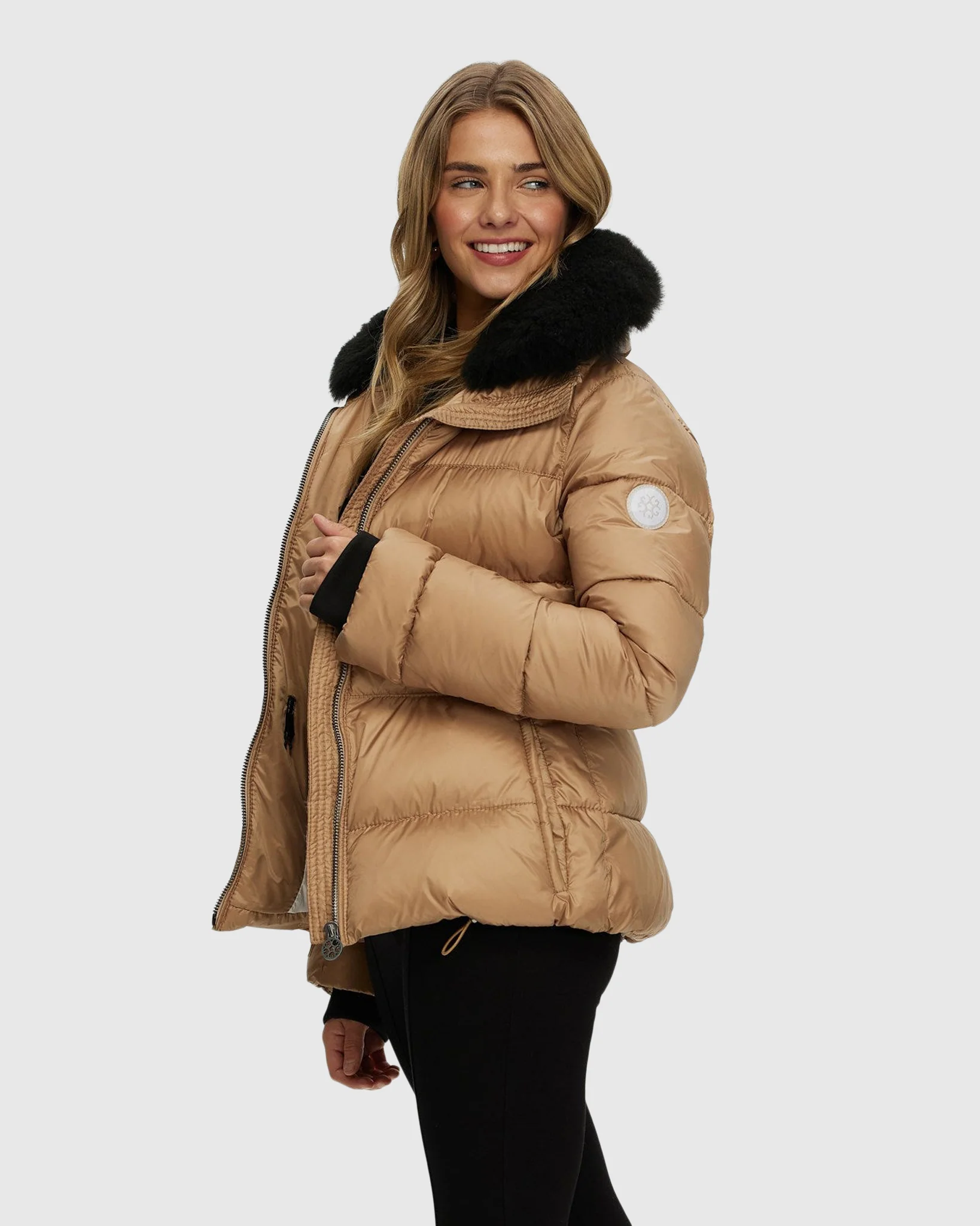 Après-Ski Jacket With Detachable Toscana Shearling Lamb Collar - Image 22