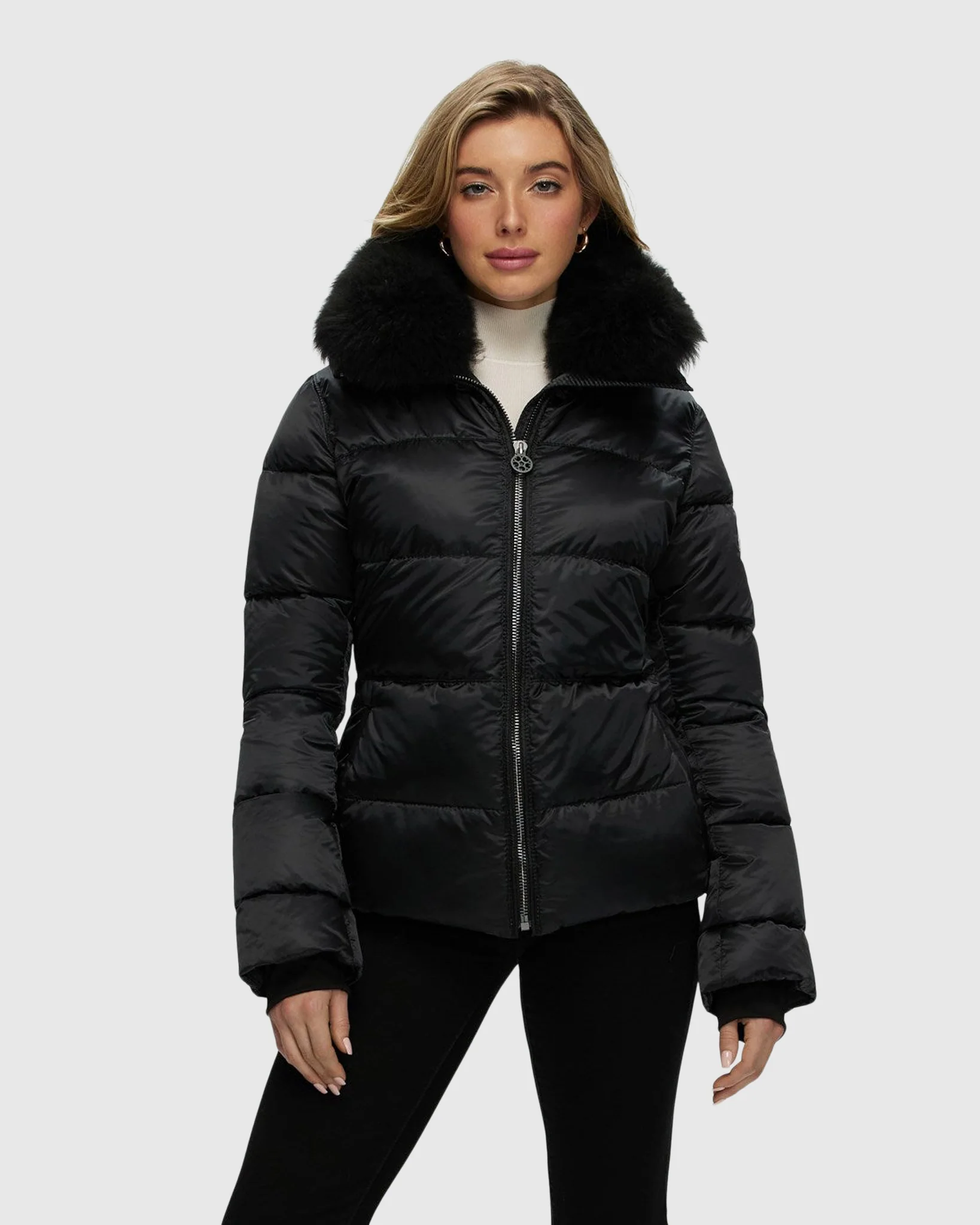 Après-Ski Jacket With Detachable Toscana Shearling Lamb Collar - Image 2