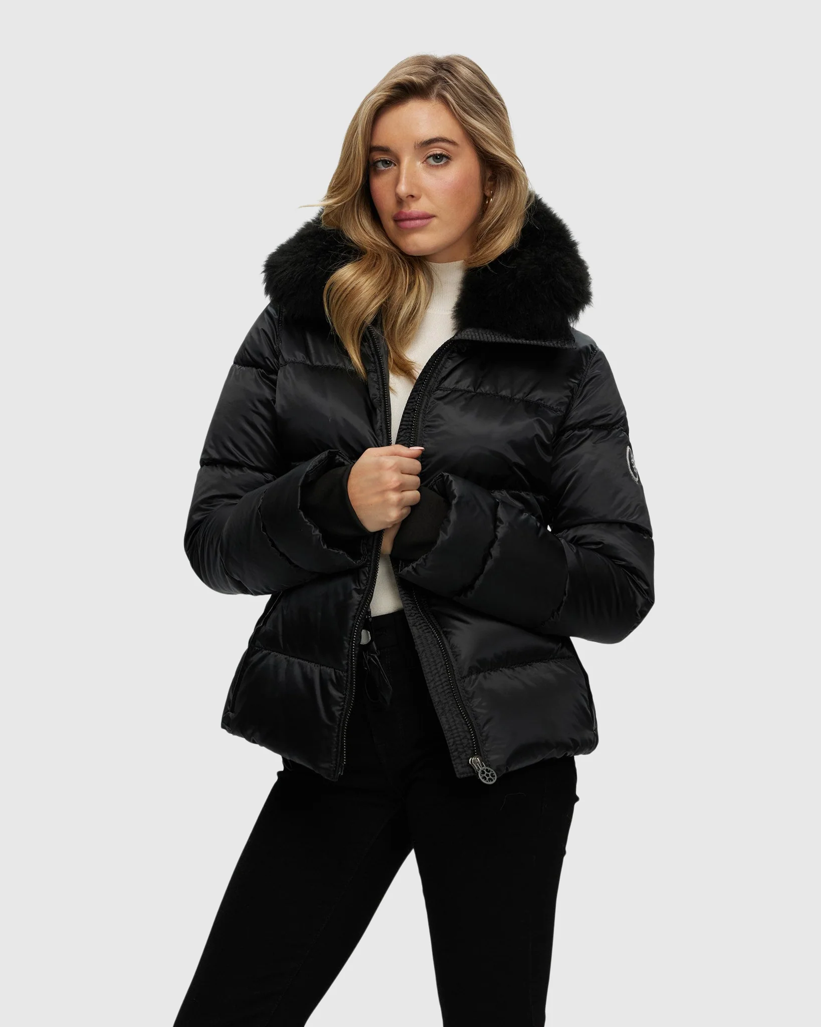 Après-Ski Jacket With Detachable Toscana Shearling Lamb Collar - Image 7