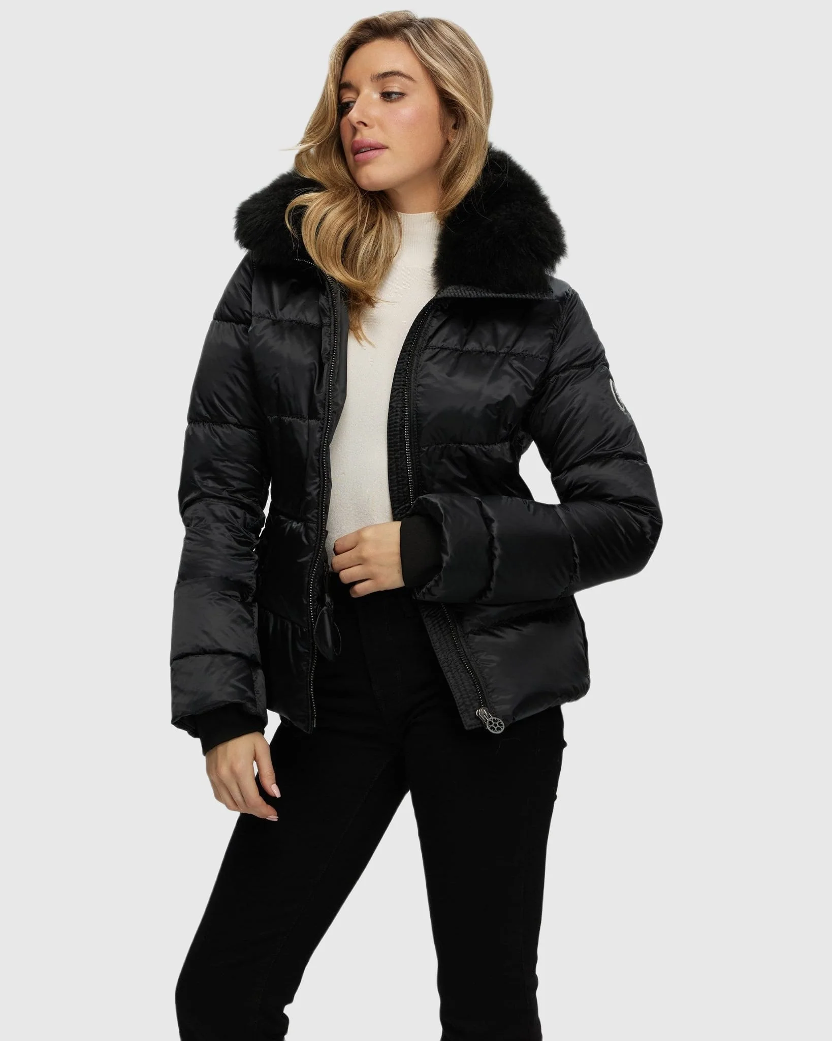 Après-Ski Jacket With Detachable Toscana Shearling Lamb Collar - Image 8