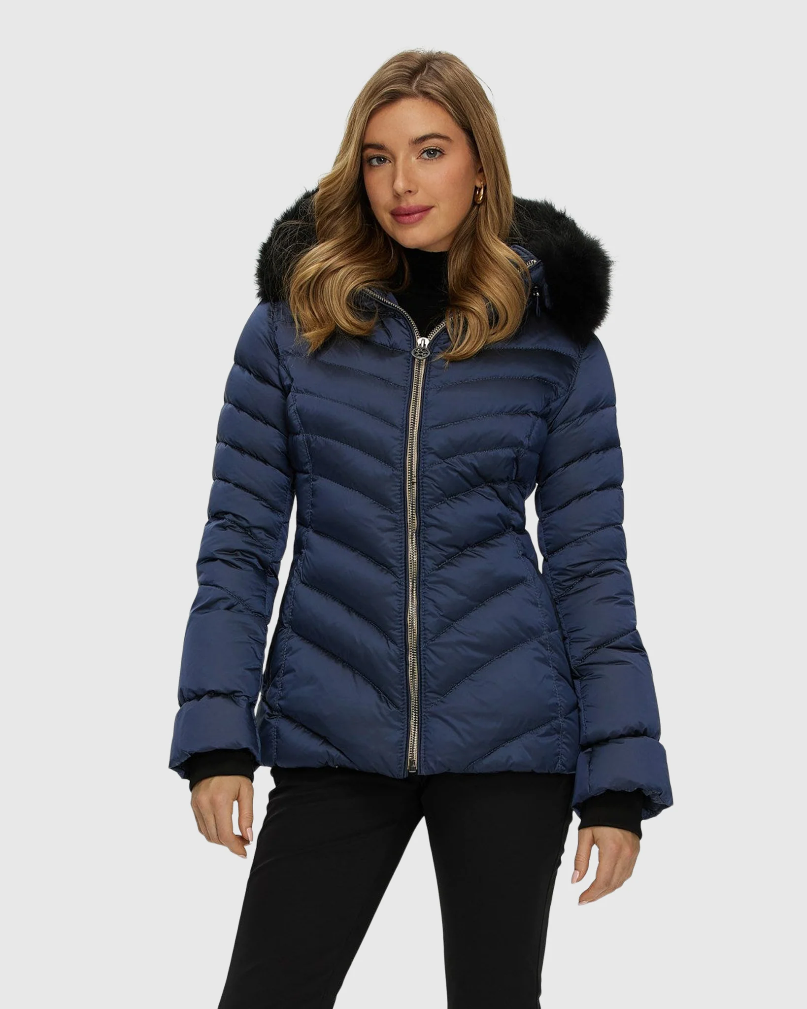 Après-Ski Jacket With Detachable Toscana Shearling Lamb Hood Trim - Image 10