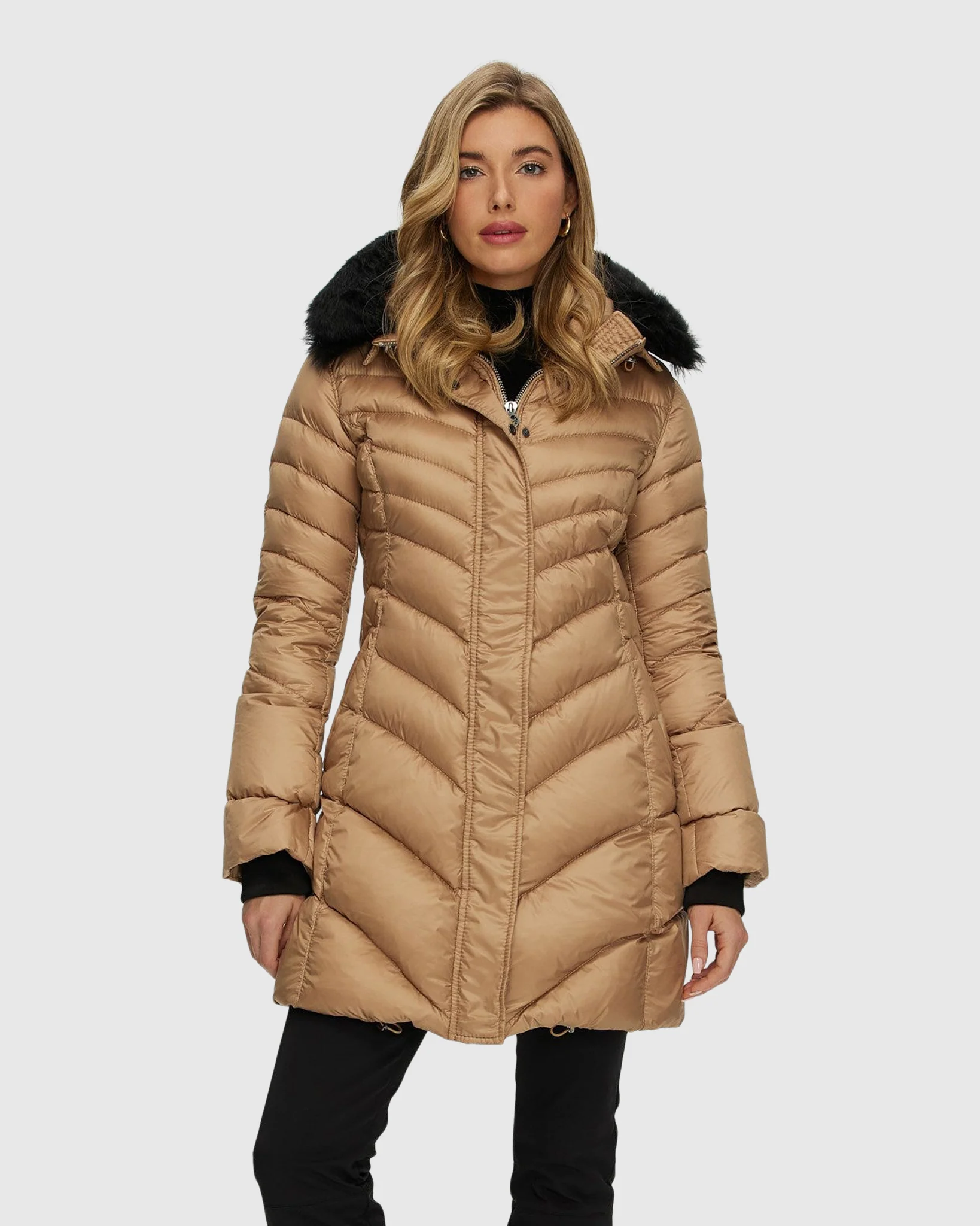 Après-Ski Jacket With Detachable Toscana Shearling Lamb Hood Trim - Image 15