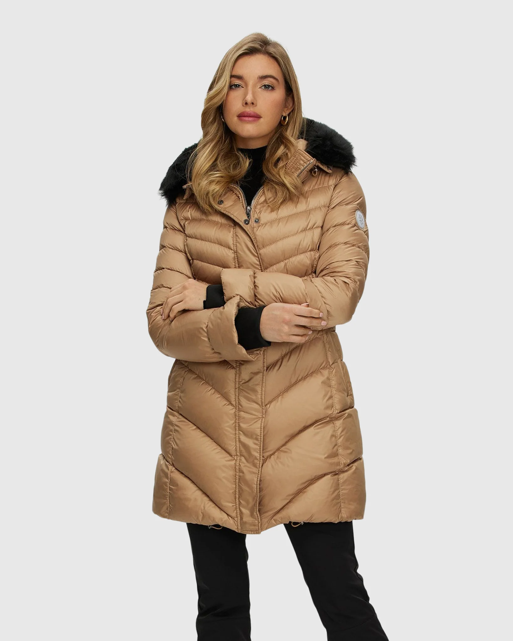 Après-Ski Jacket With Detachable Toscana Shearling Lamb Hood Trim - Image 16