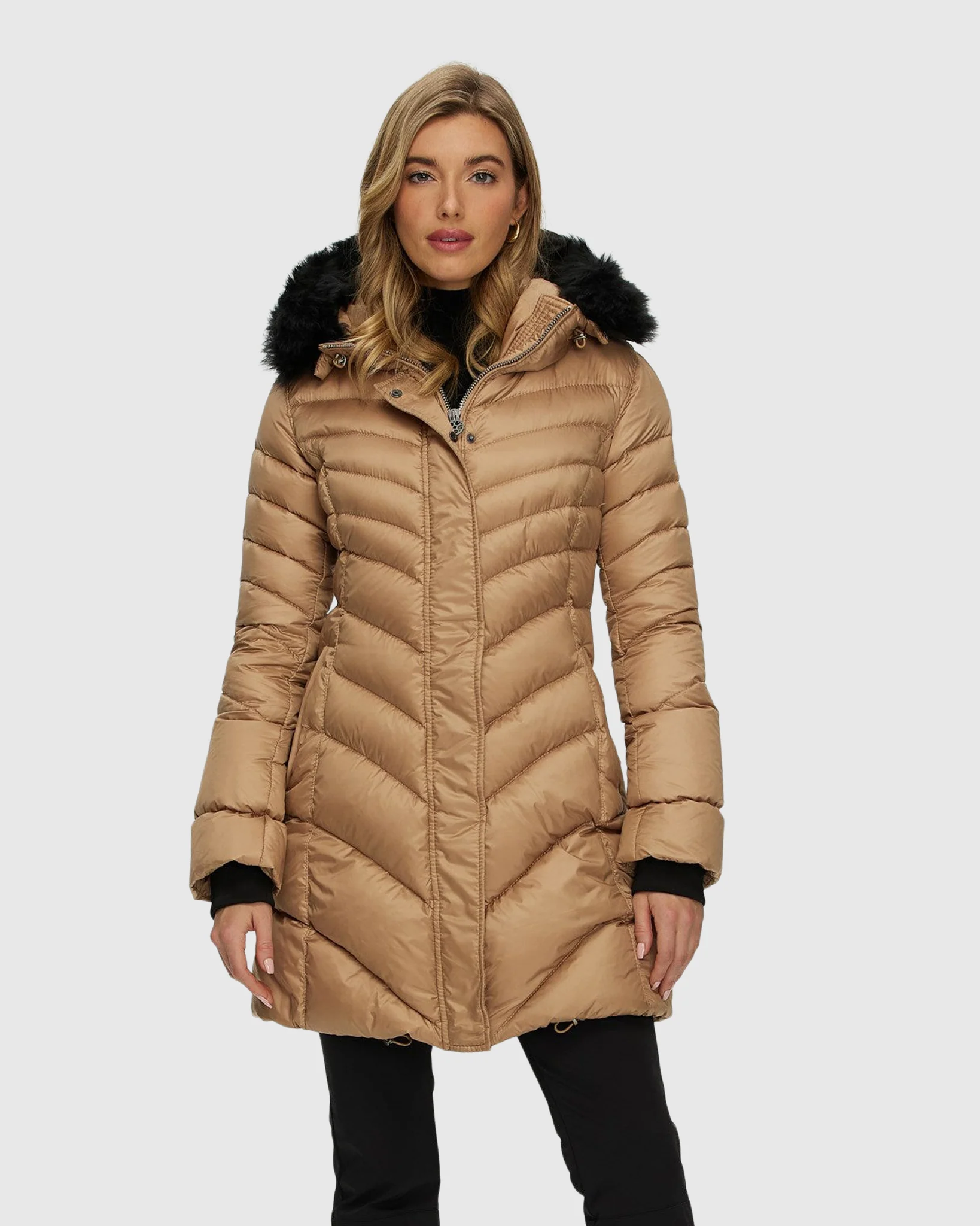 Après-Ski Jacket With Detachable Toscana Shearling Lamb Hood Trim - Image 17