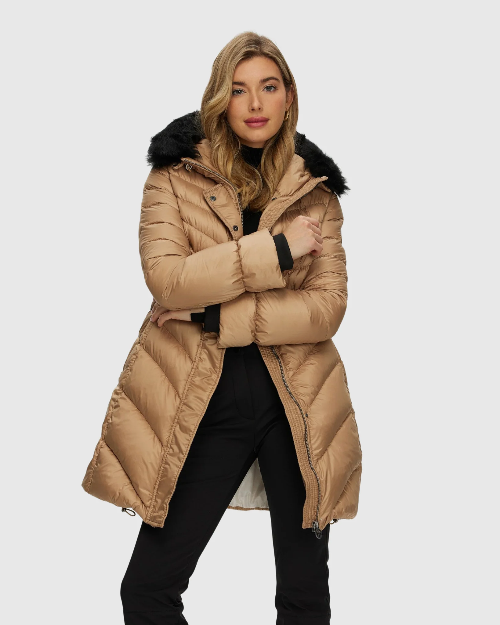 Après-Ski Jacket With Detachable Toscana Shearling Lamb Hood Trim - Image 21