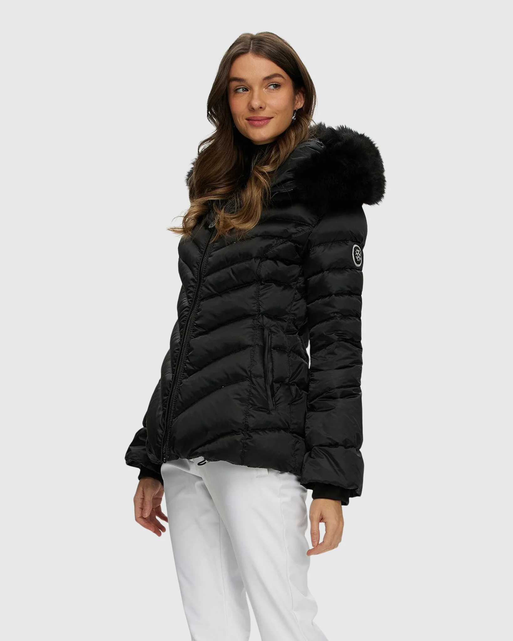Après-Ski Jacket With Detachable Toscana Shearling Lamb Hood Trim - Image 4