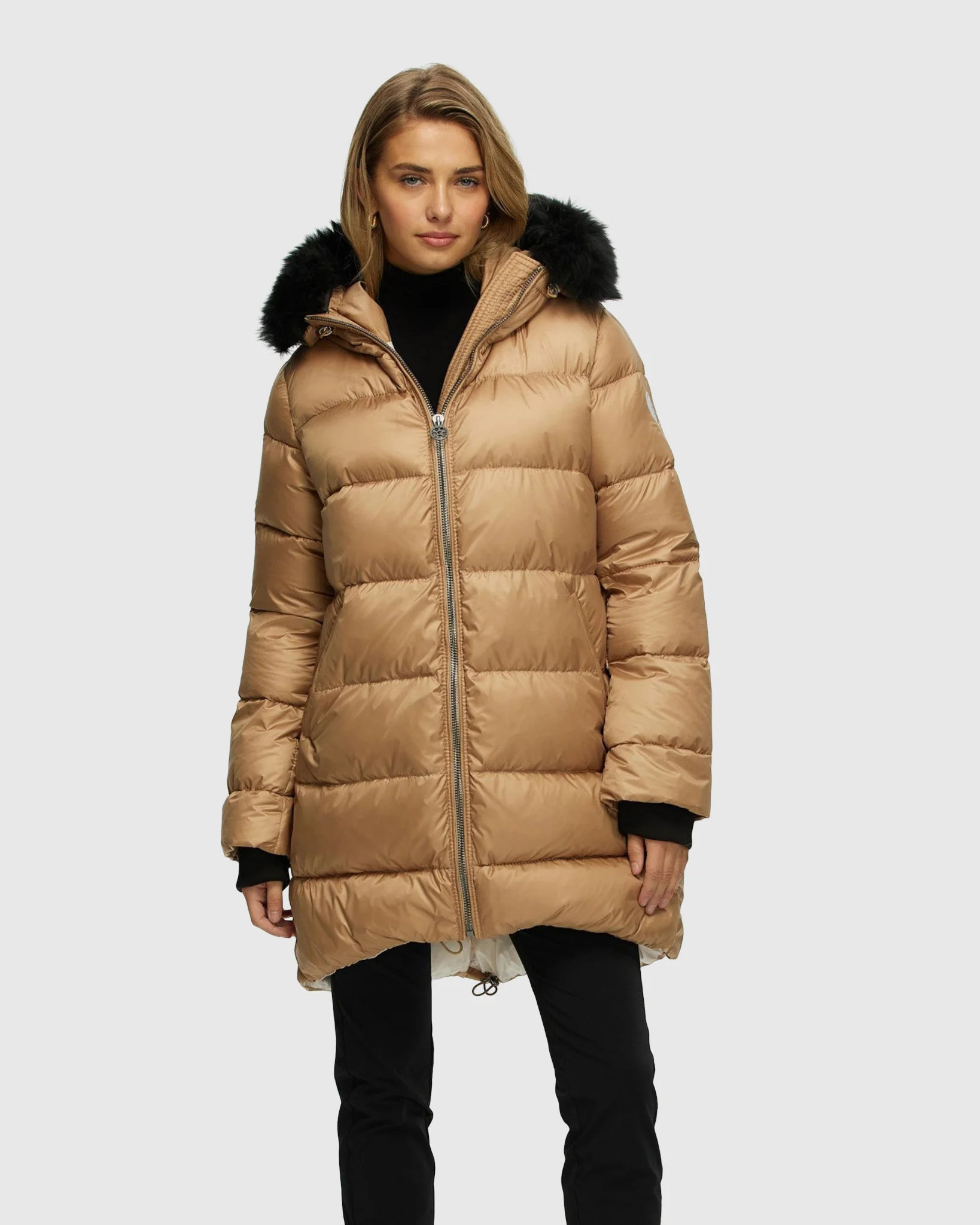 Apres-Ski Jacket With Detachable Toscana Shearling Lamb Hood Trim - Image 11