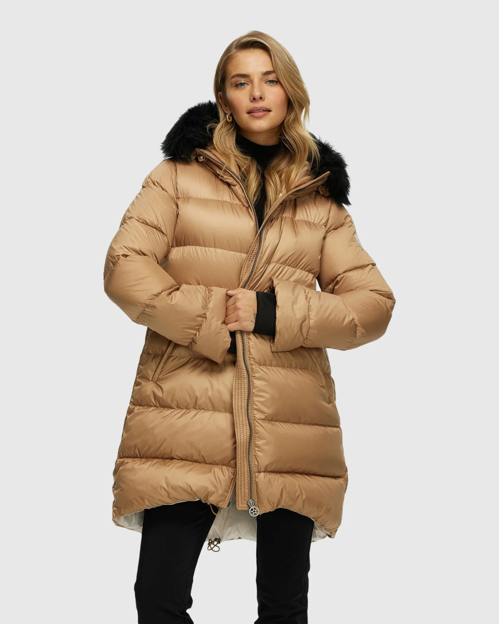 Apres-Ski Jacket With Detachable Toscana Shearling Lamb Hood Trim - Image 15