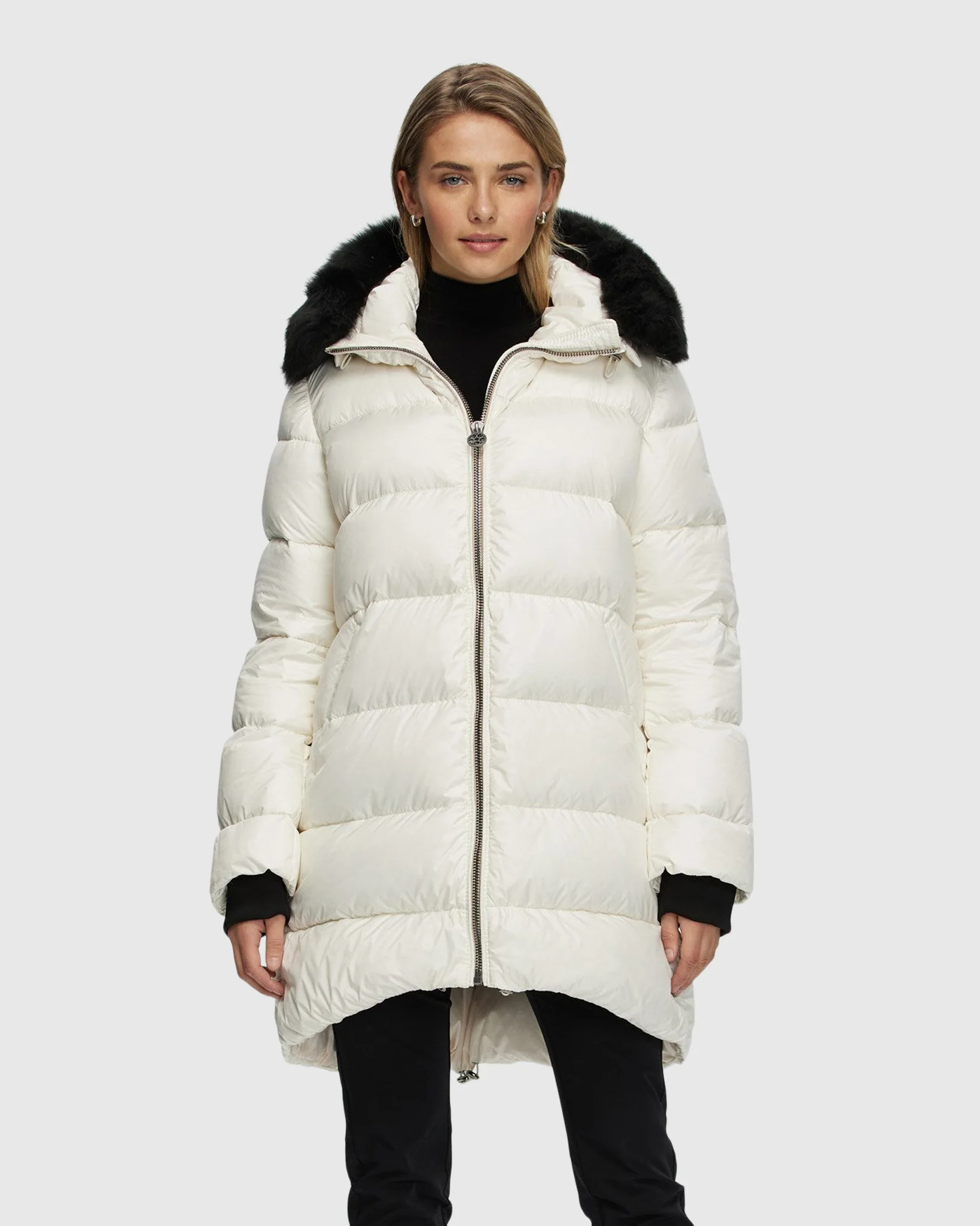 Apres-Ski Jacket With Detachable Toscana Shearling Lamb Hood Trim - Image 3