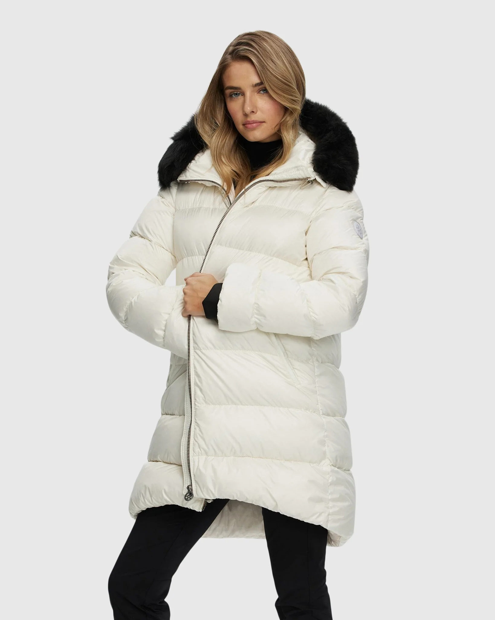 Apres-Ski Jacket With Detachable Toscana Shearling Lamb Hood Trim - Image 6