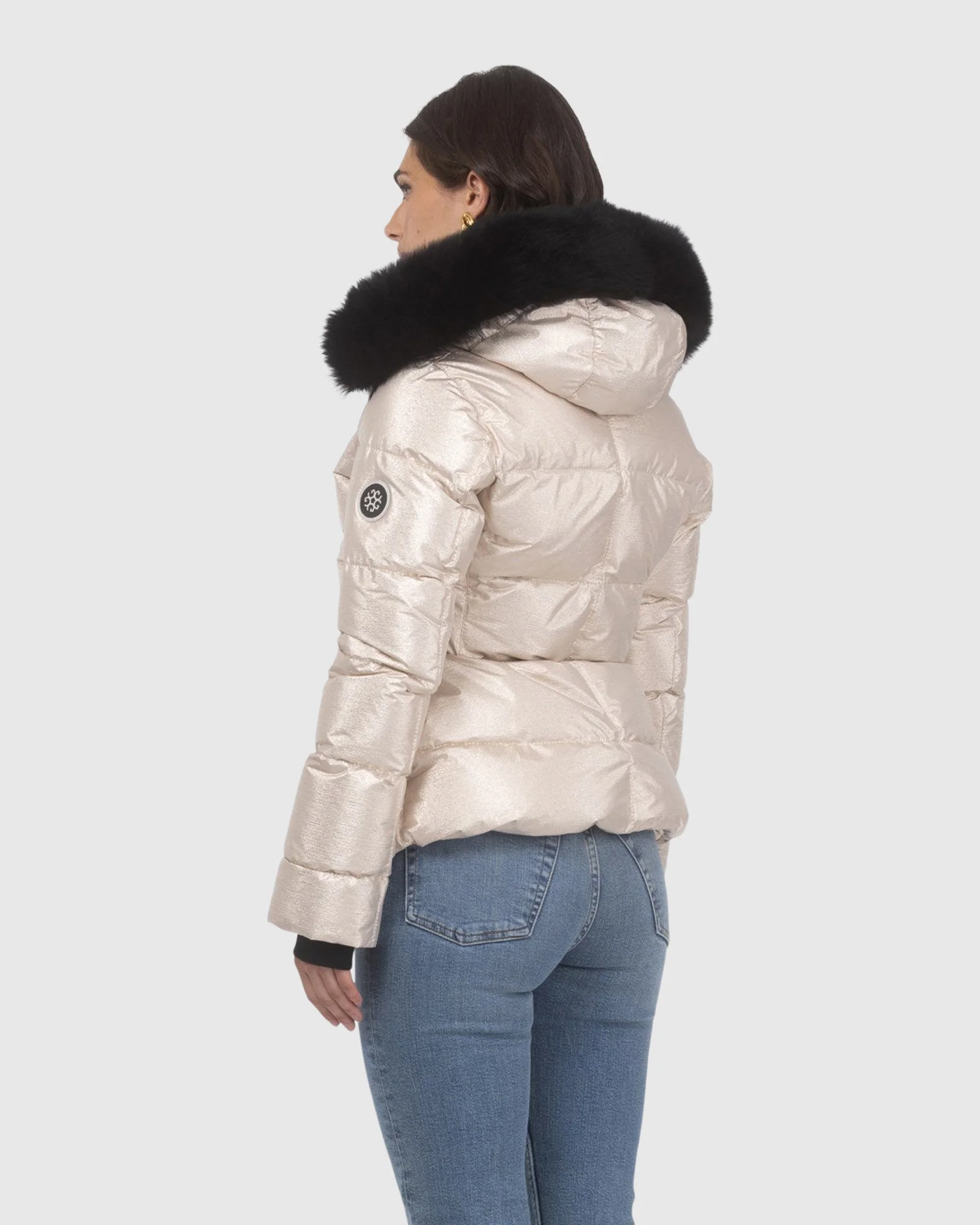 Après-Ski Jacket With Detachable Toscana Shearling Lamb Hood Trim - Image 4