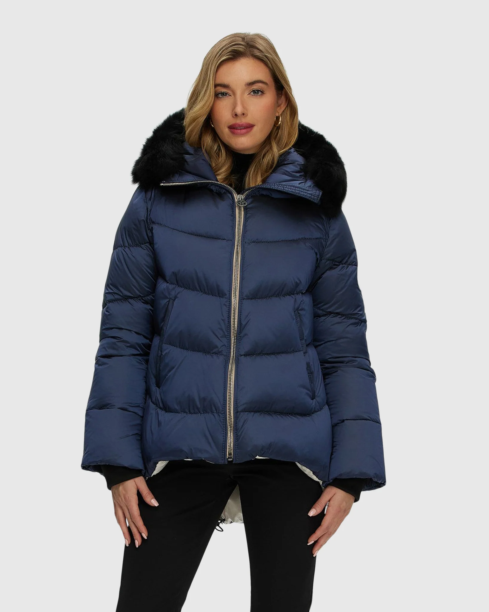 Après-Ski Jacket With Detachable Toscana Shearling Lamb Hood Trim - Image 17