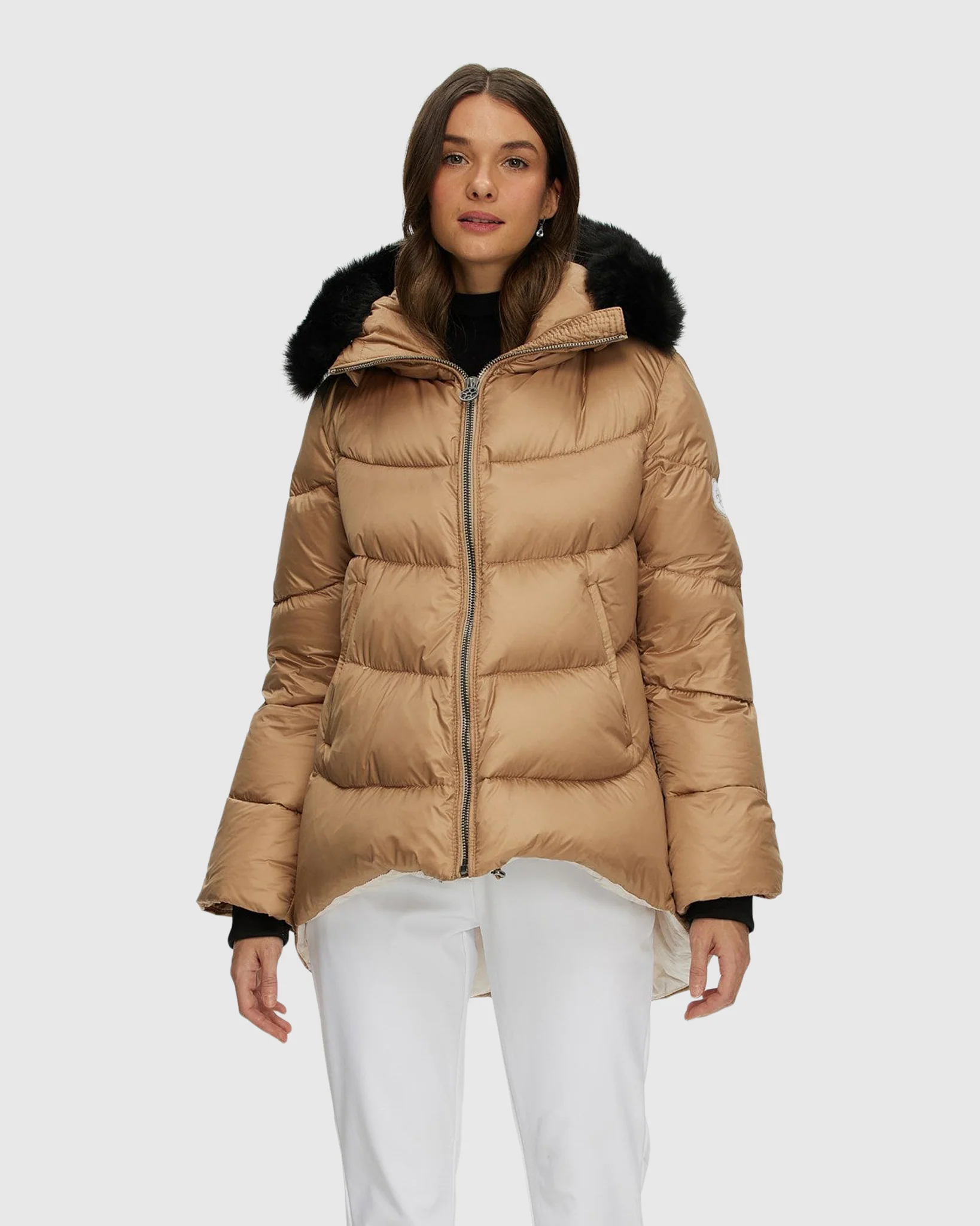 Après-Ski Jacket With Detachable Toscana Shearling Lamb Hood Trim - Image 25