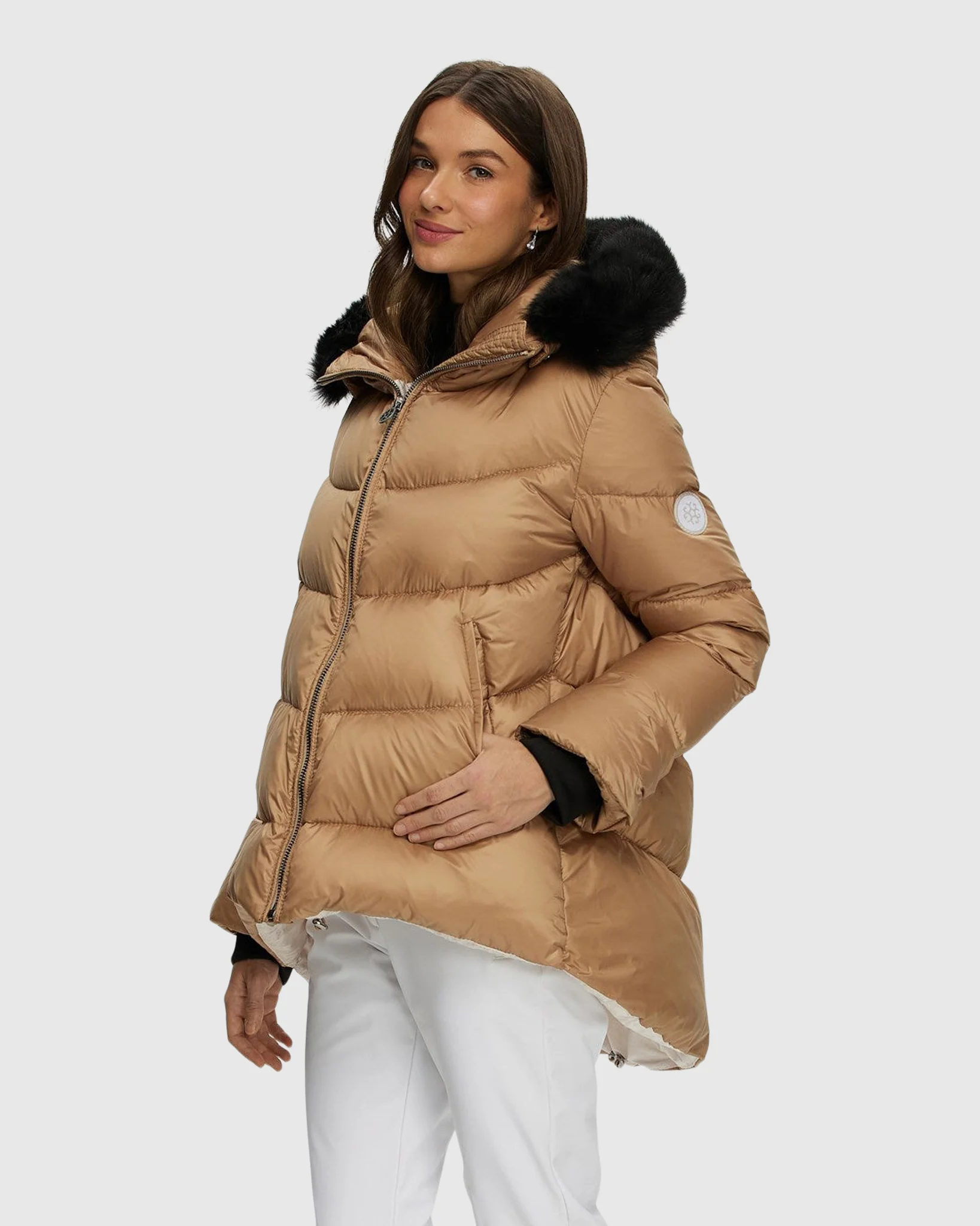 Après-Ski Jacket With Detachable Toscana Shearling Lamb Hood Trim - Image 26
