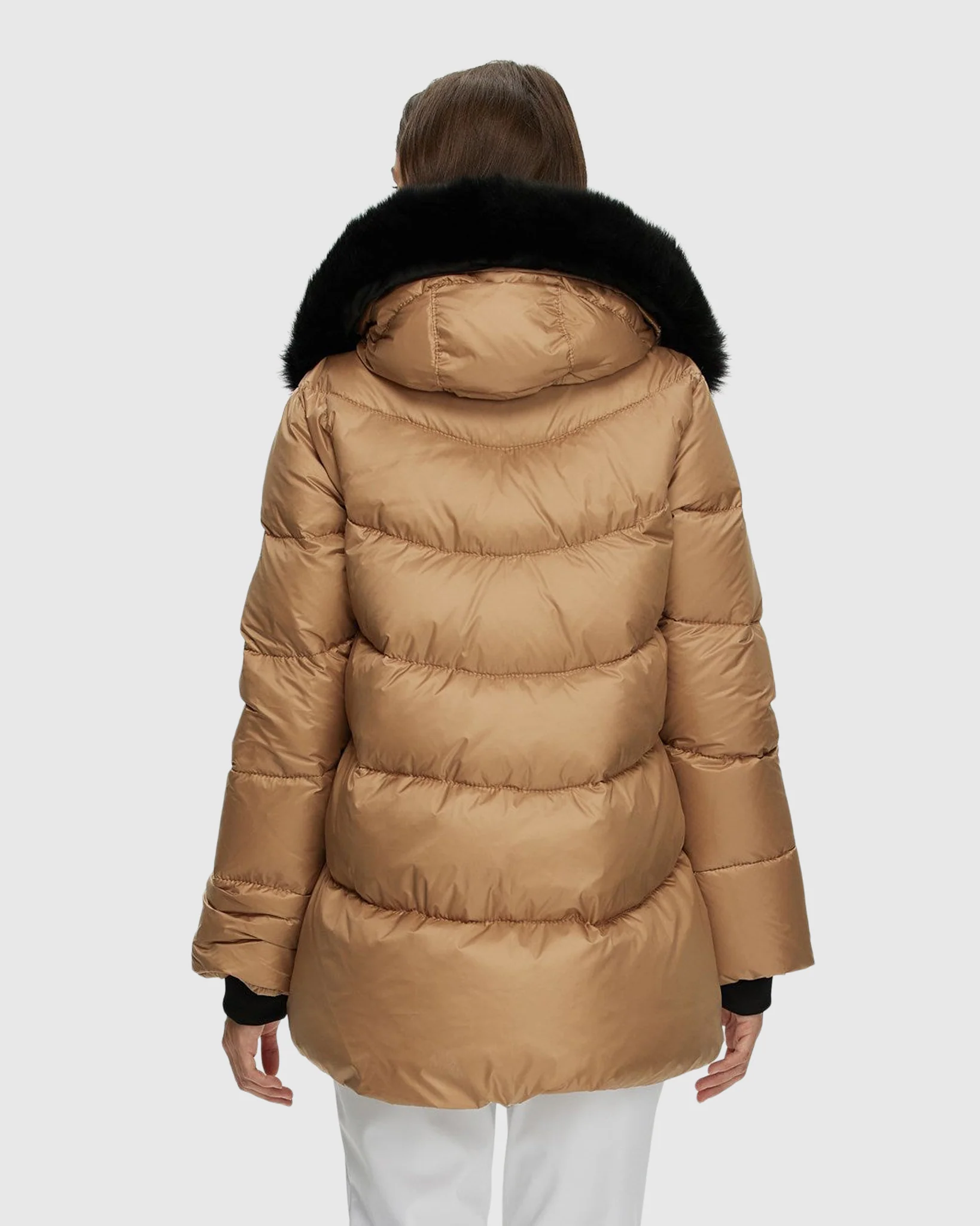 Après-Ski Jacket With Detachable Toscana Shearling Lamb Hood Trim - Image 29