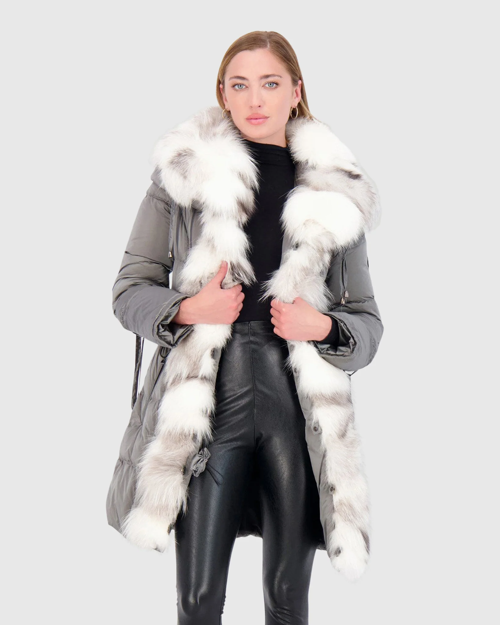 Après-Ski Jacket With Fox Sections Tuxedo - Image 6