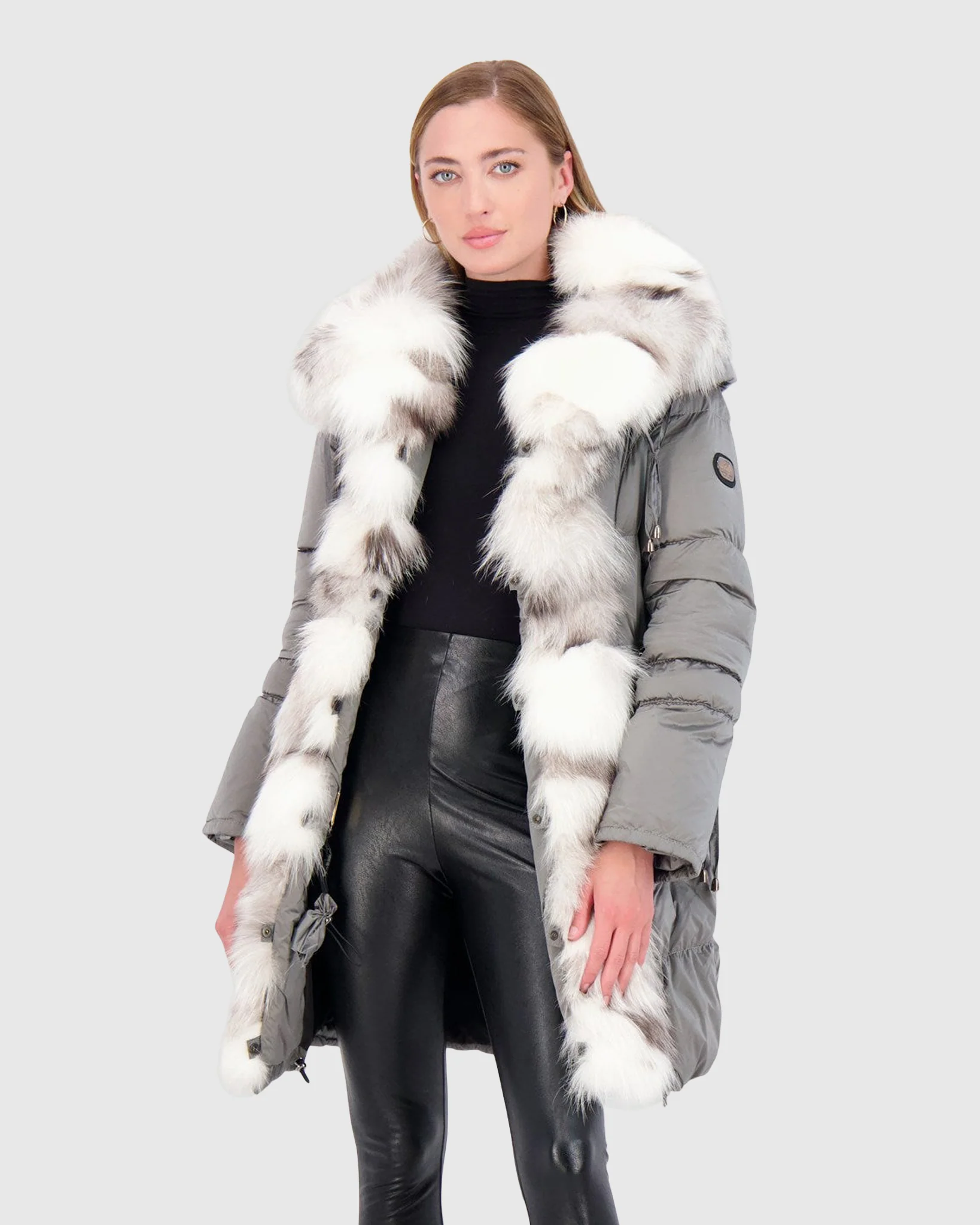 Après-Ski Jacket With Fox Sections Tuxedo - Image 7