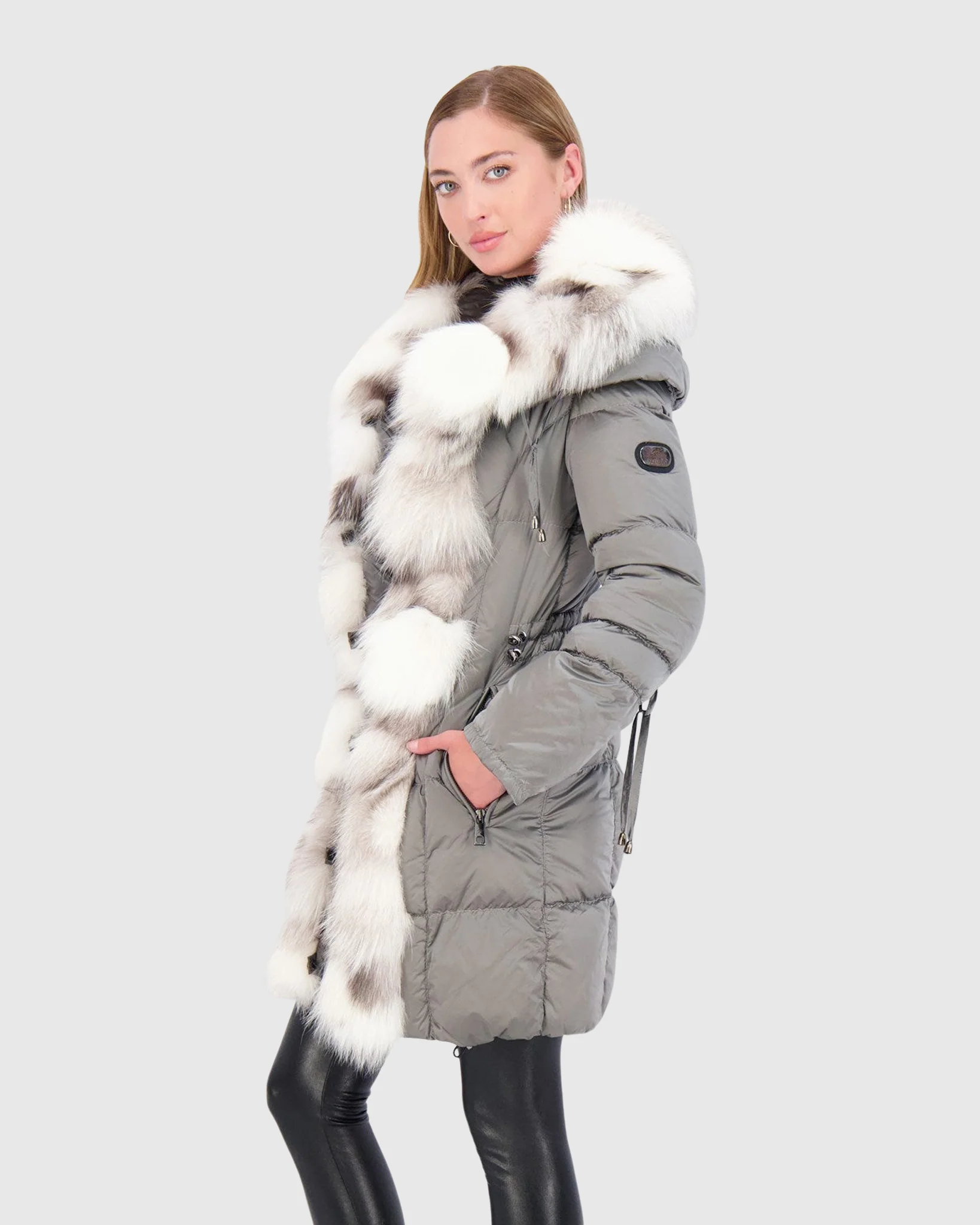 Après-Ski Jacket With Fox Sections Tuxedo - Image 8