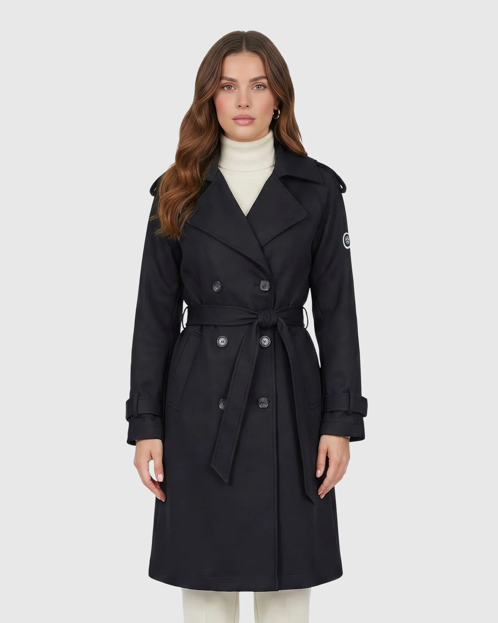 BELTED TRENCH COAT CRAFTED WITH VITALE BARBERIS WOOL - Image 5