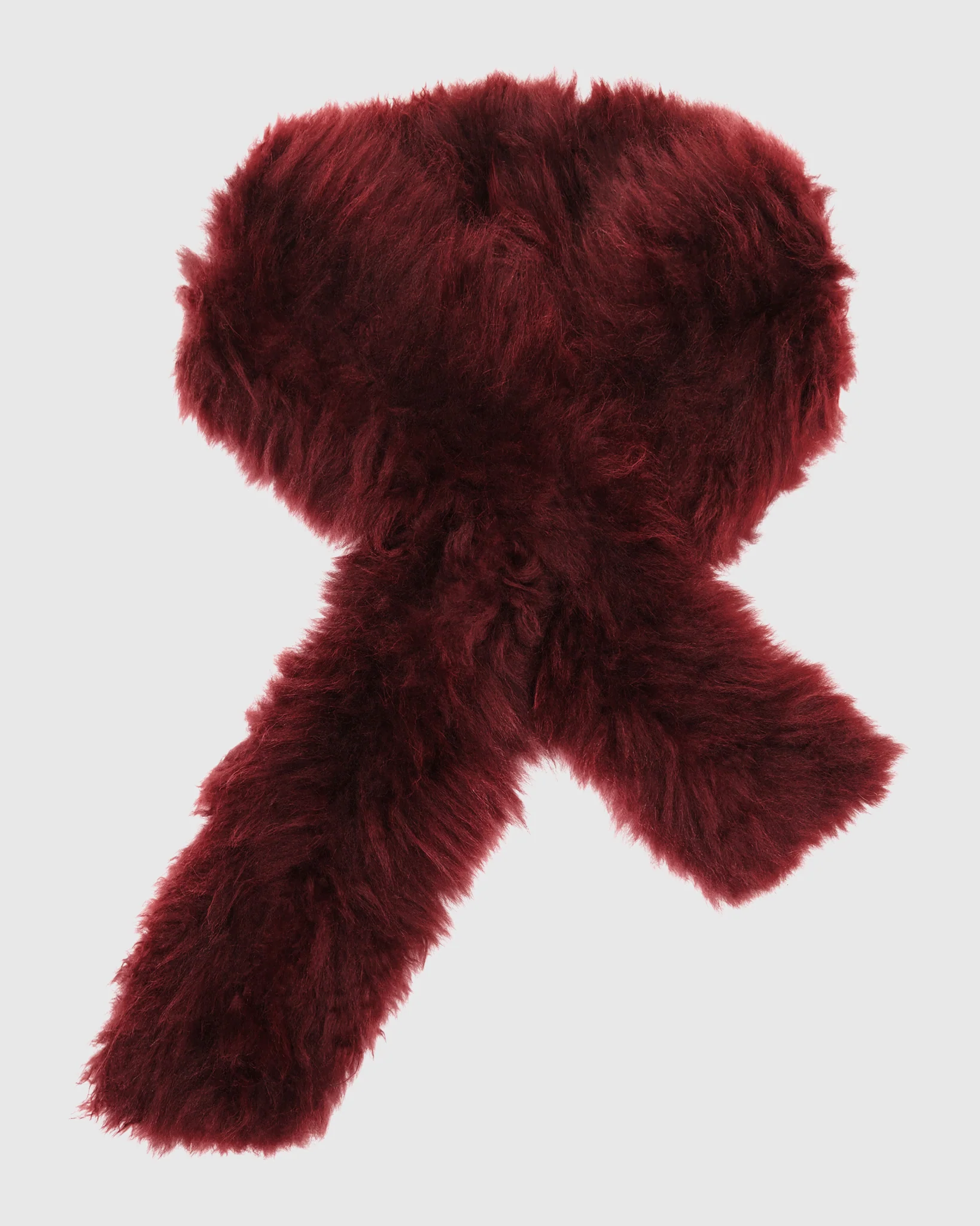 CASHMERE GOAT KNIT SCARF - Image 4