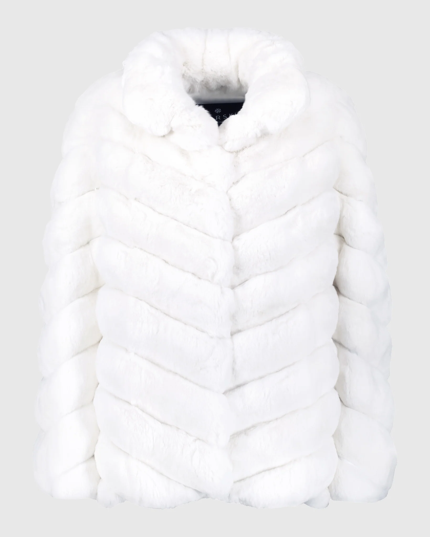 CHEVRON CHINCHILLA JACKET - Image 5
