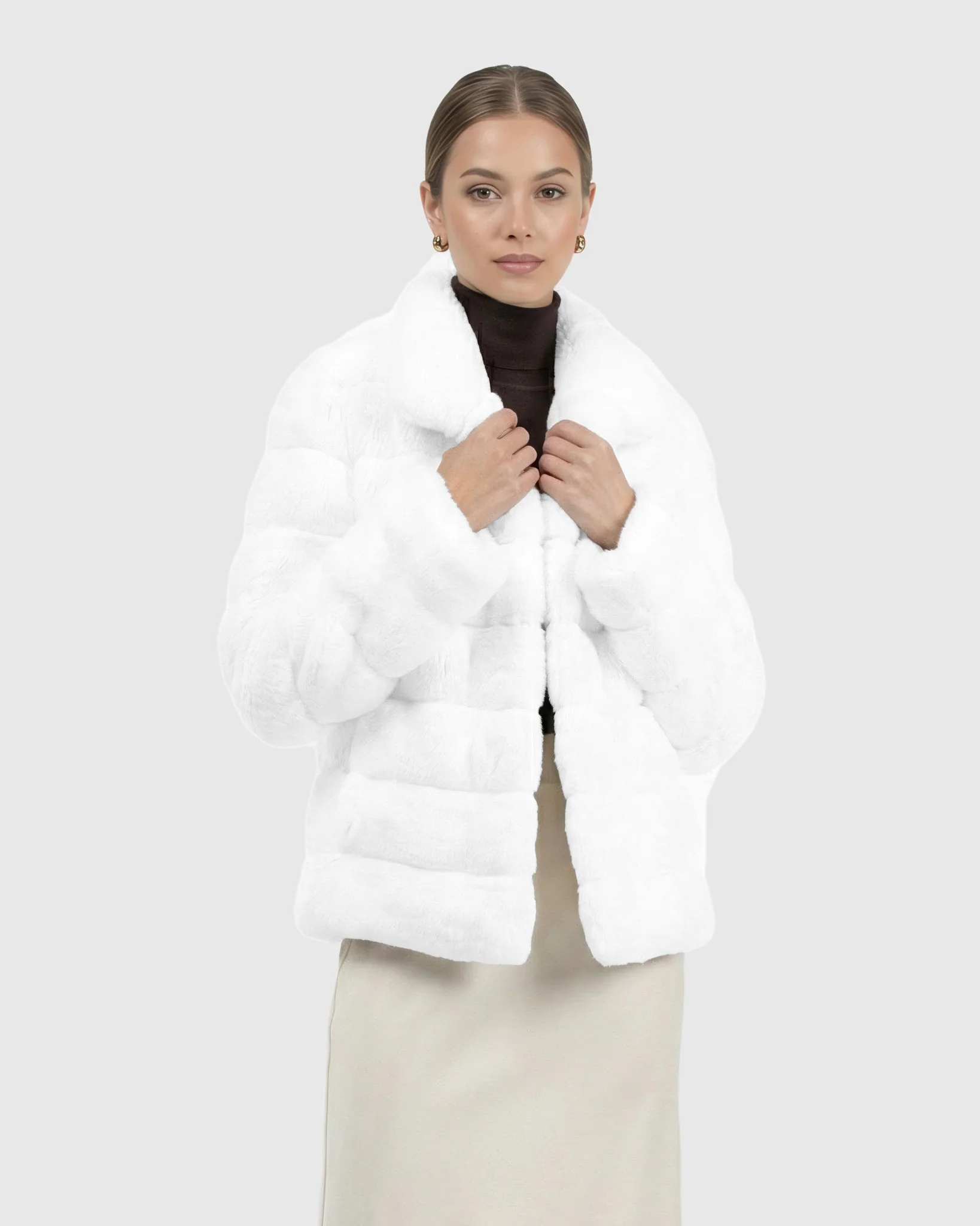 HORIZONTAL CHINCHILLA JACKET - Image 13