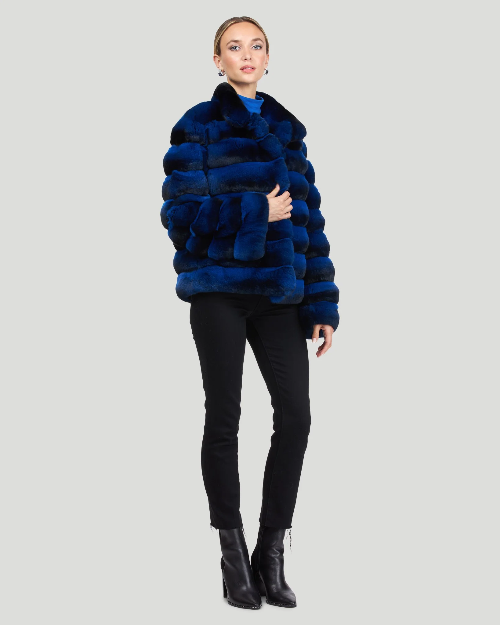 HORIZONTAL CHINCHILLA JACKET - Image 6