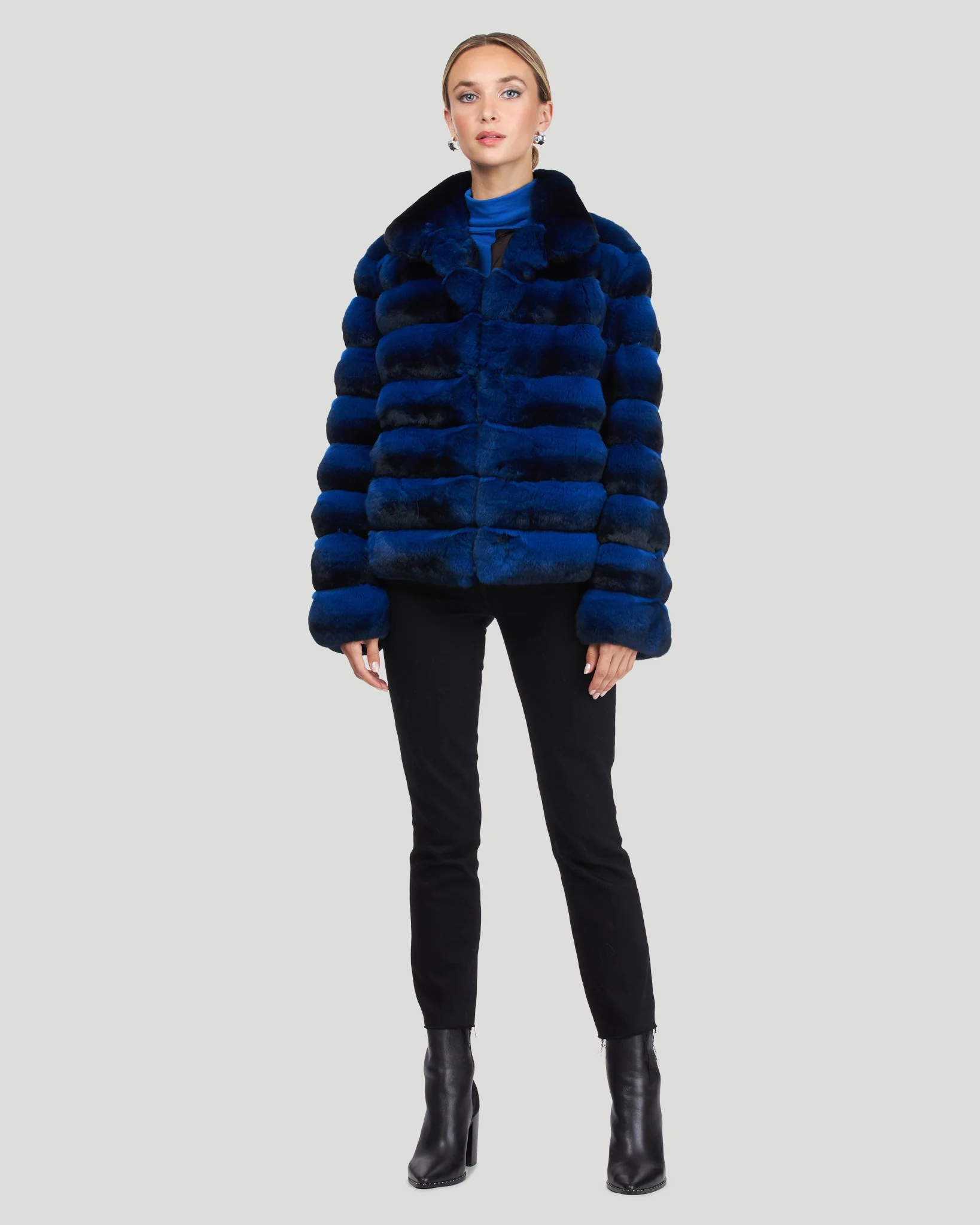 HORIZONTAL CHINCHILLA JACKET - Image 8