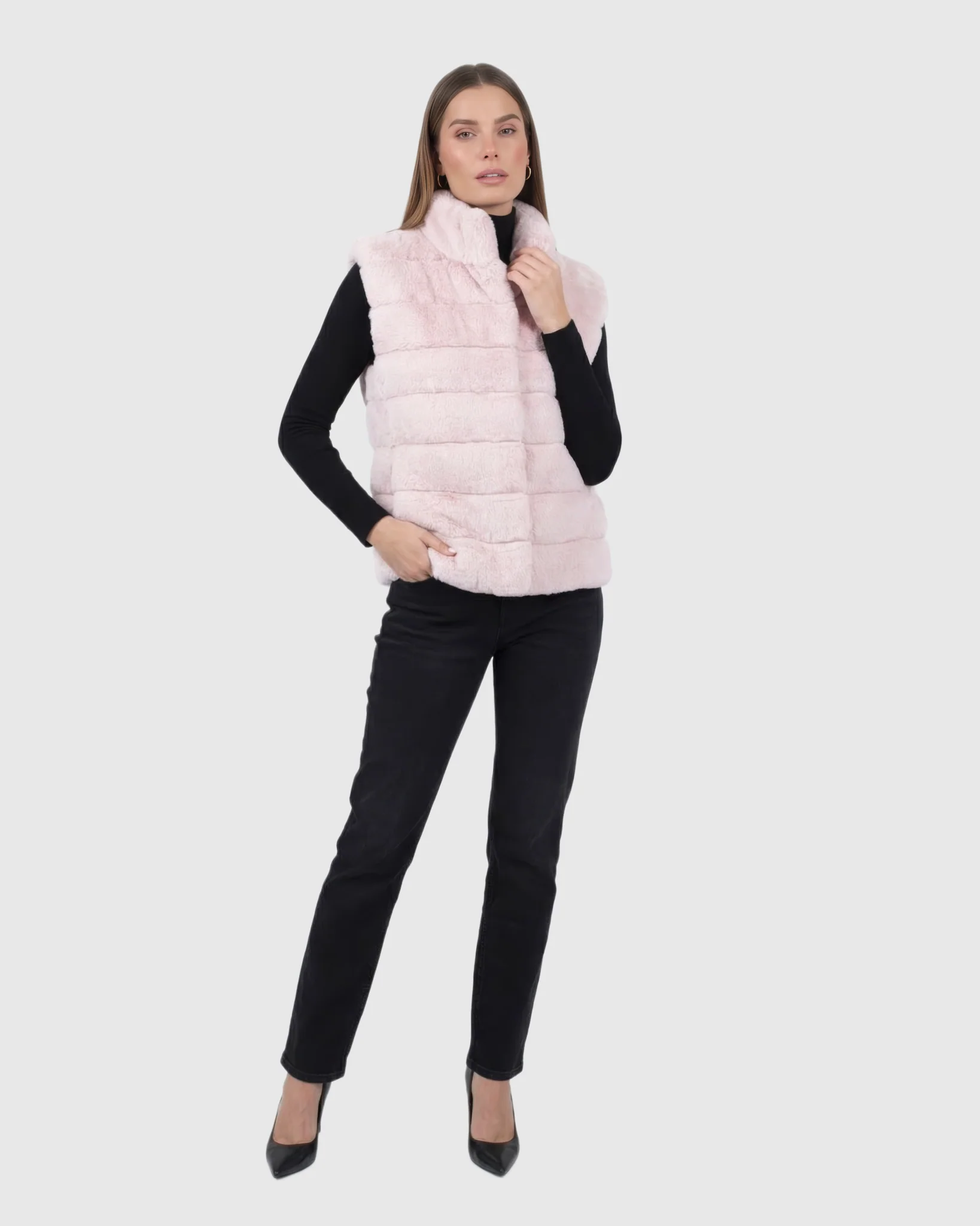 HORIZONTAL CHINCHILLA VEST - Image 9