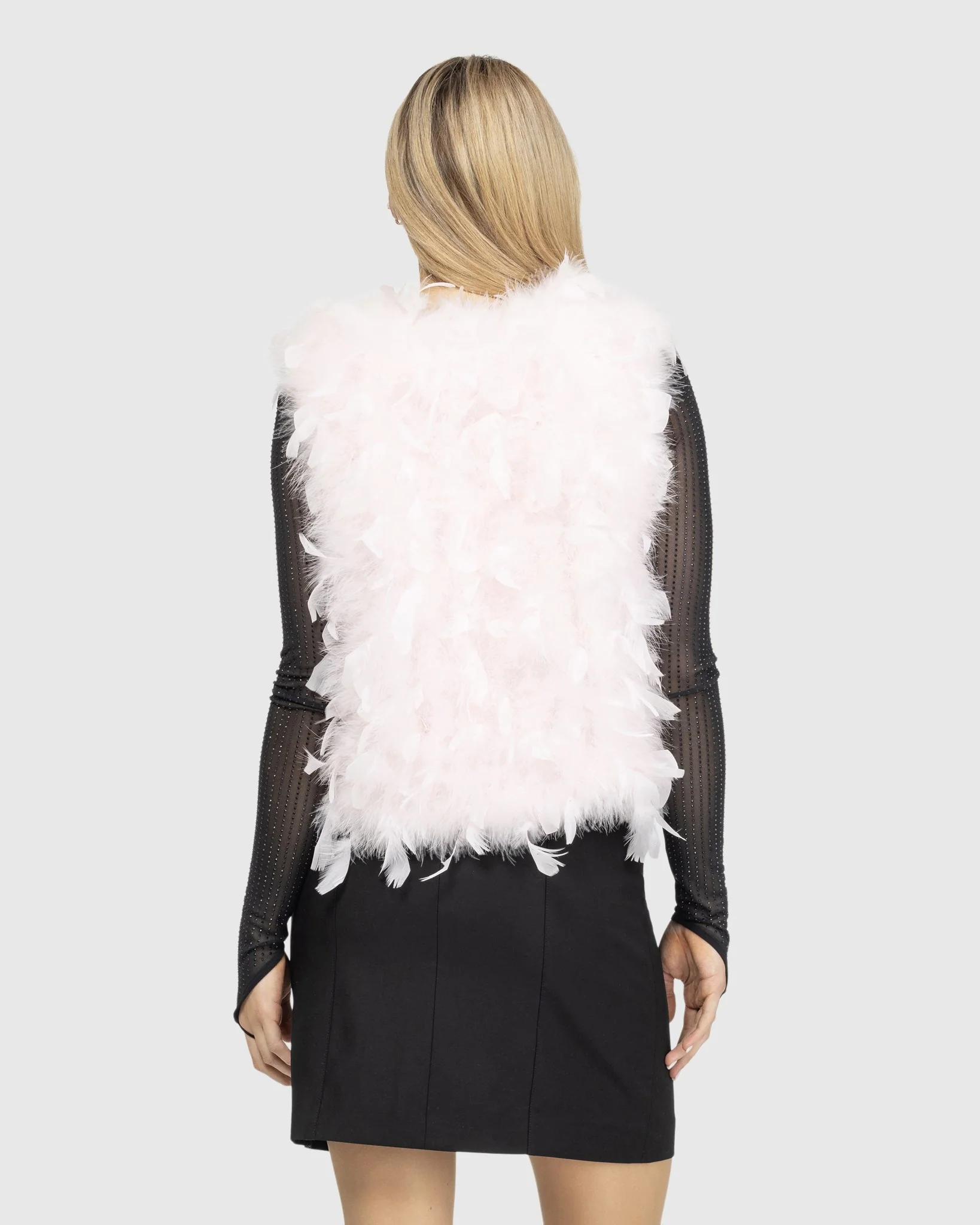 FEATHERED VEST - Image 10
