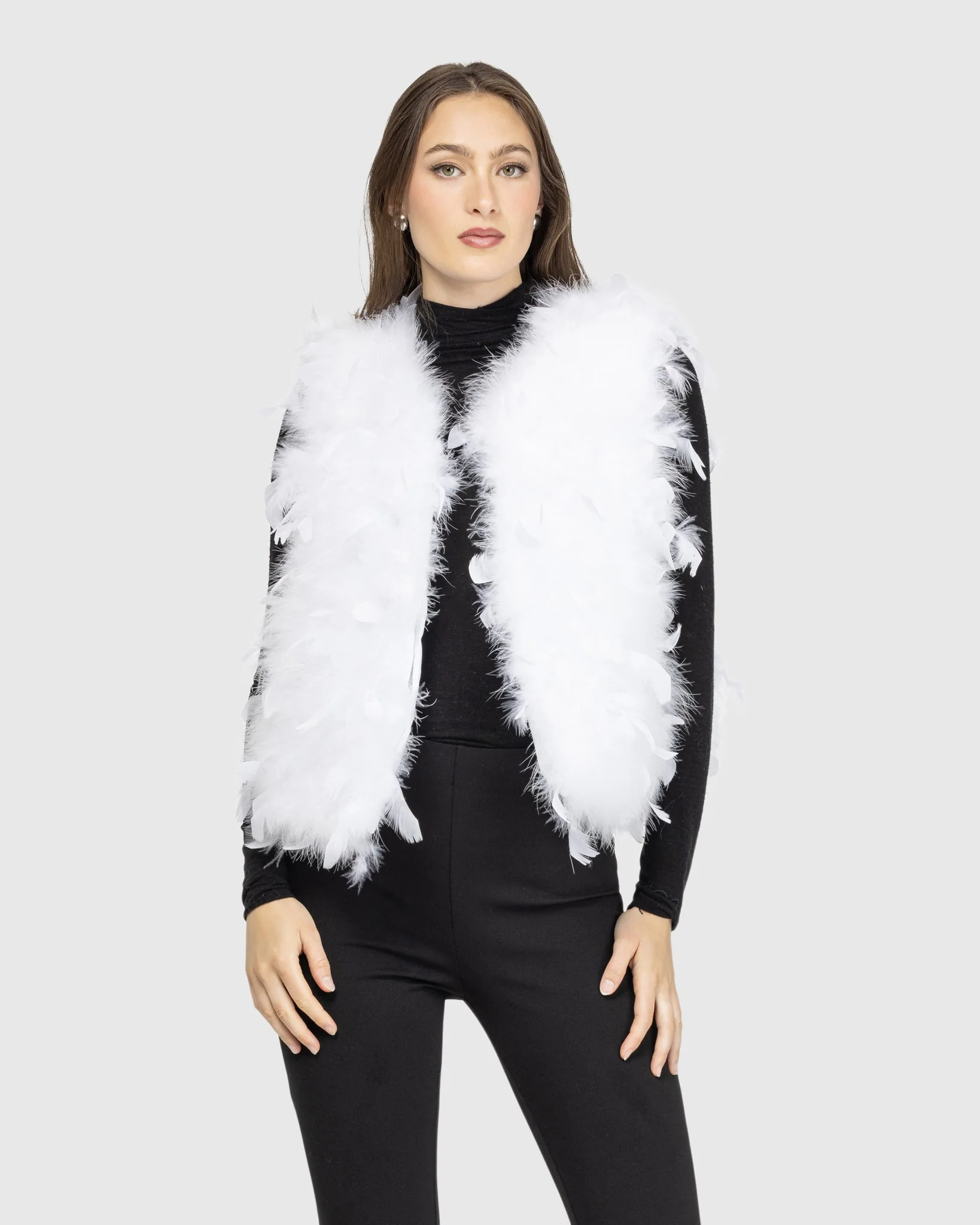 FEATHERED VEST - Image 11