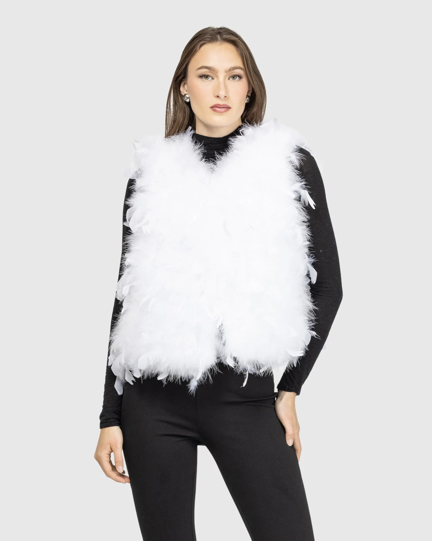 FEATHERED VEST - Image 12