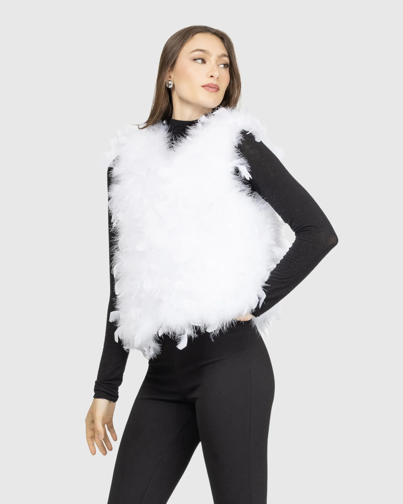 FEATHERED VEST - Image 13