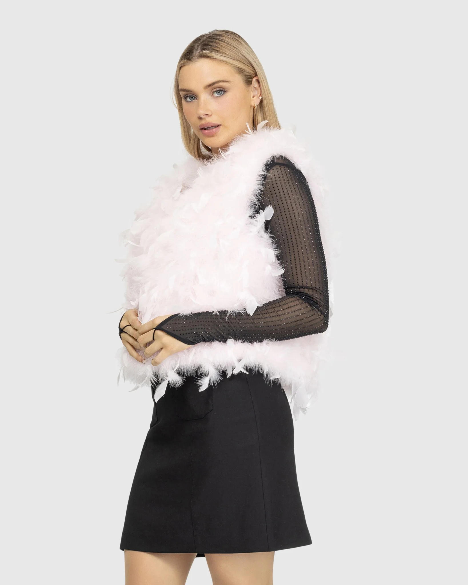 FEATHERED VEST - Image 8