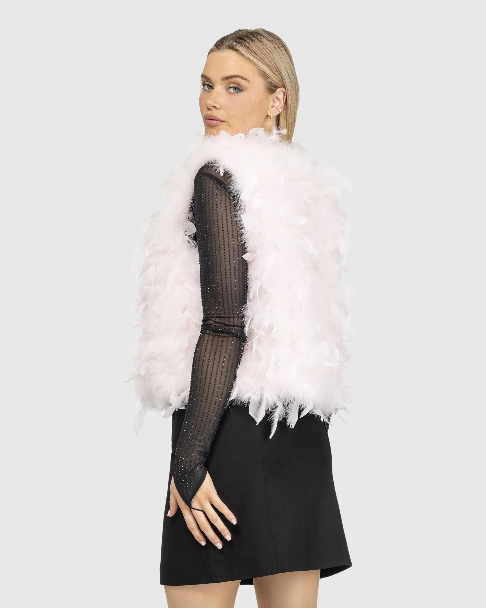 FEATHERED VEST - Image 9