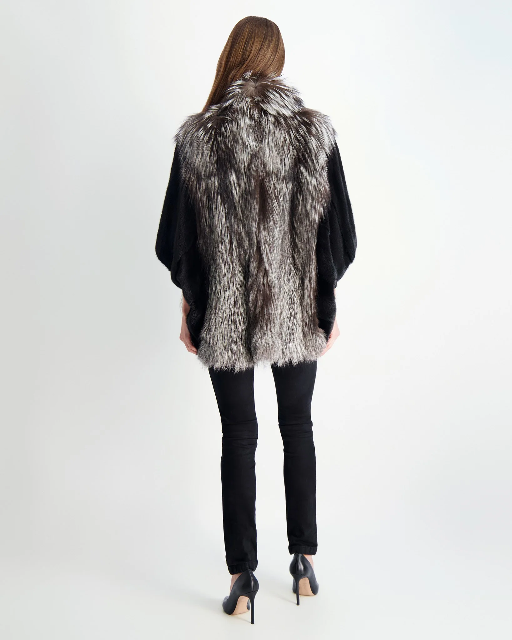 FOX JACKET WITH MINK SLEEVES - Image 3