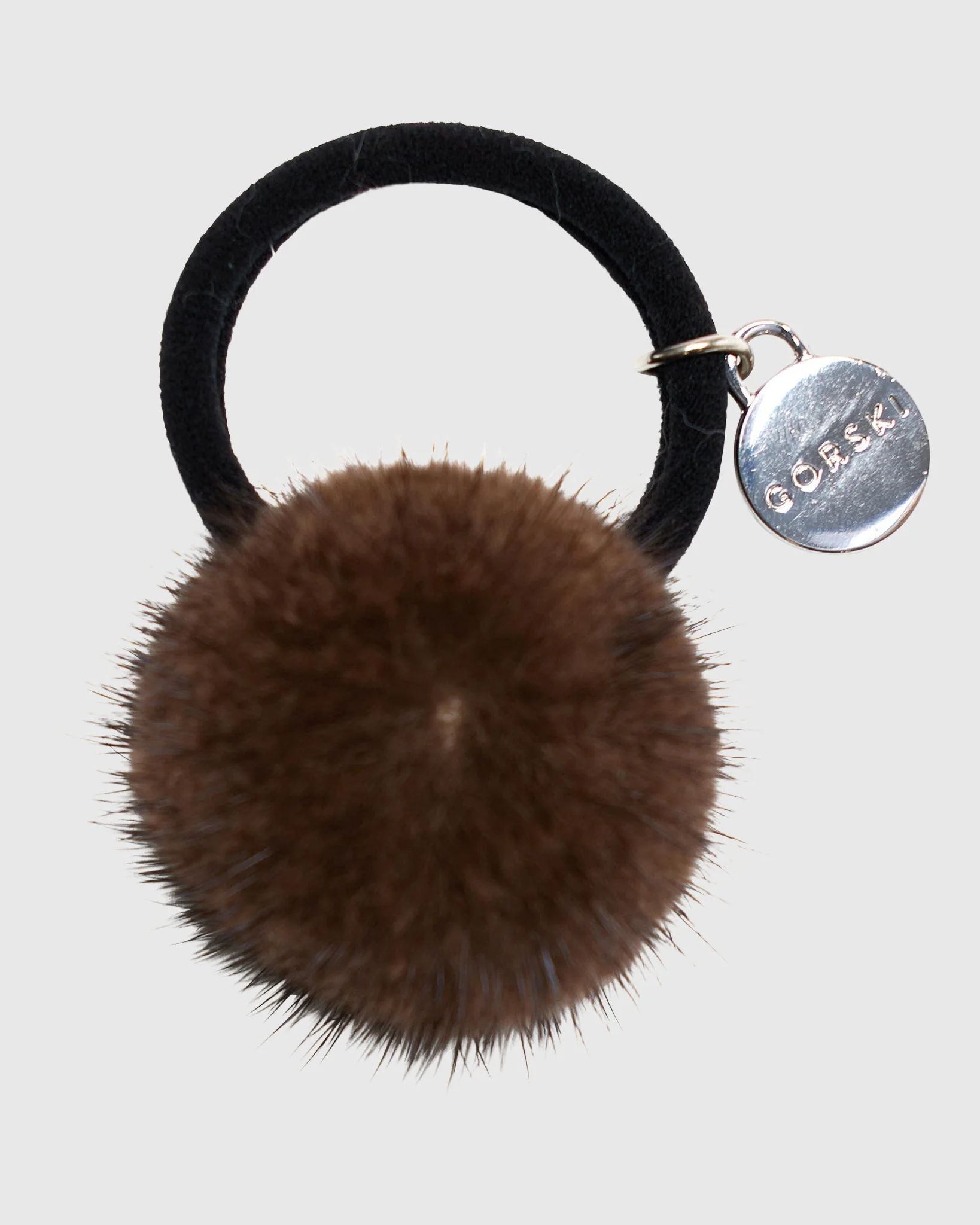 HAIR ELASTIC WITH MINK FUR POMPOM - Image 16