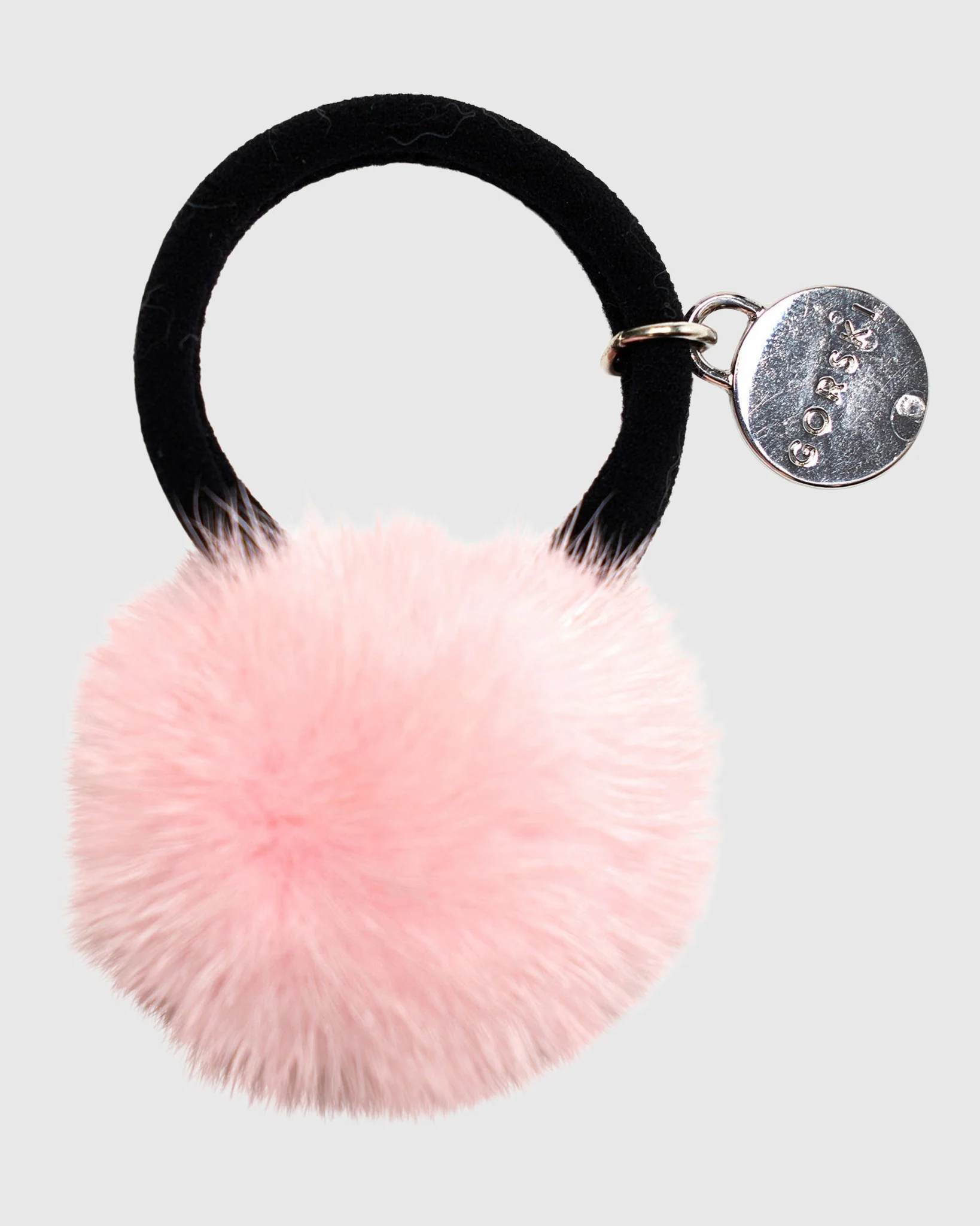 HAIR ELASTIC WITH MINK FUR POMPOM - Image 18