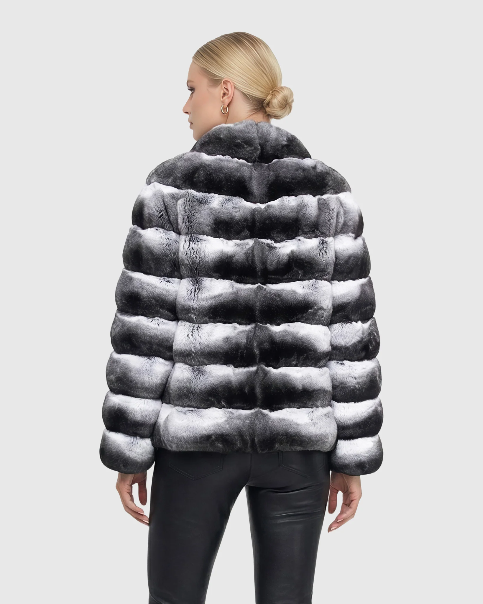 Horizontal Chinchilla Jacket - Image 4