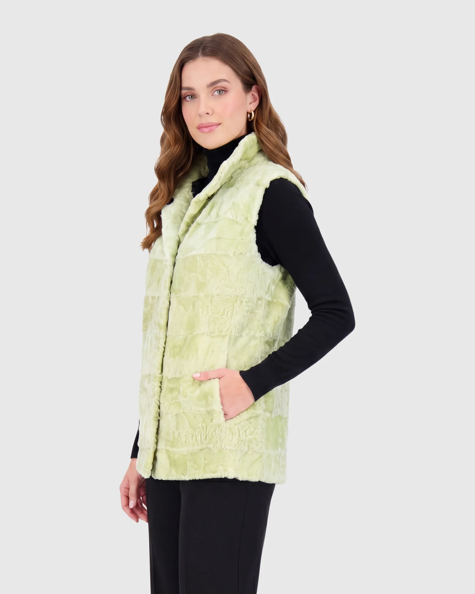 HORIZONTAL LAMB VEST - Image 8