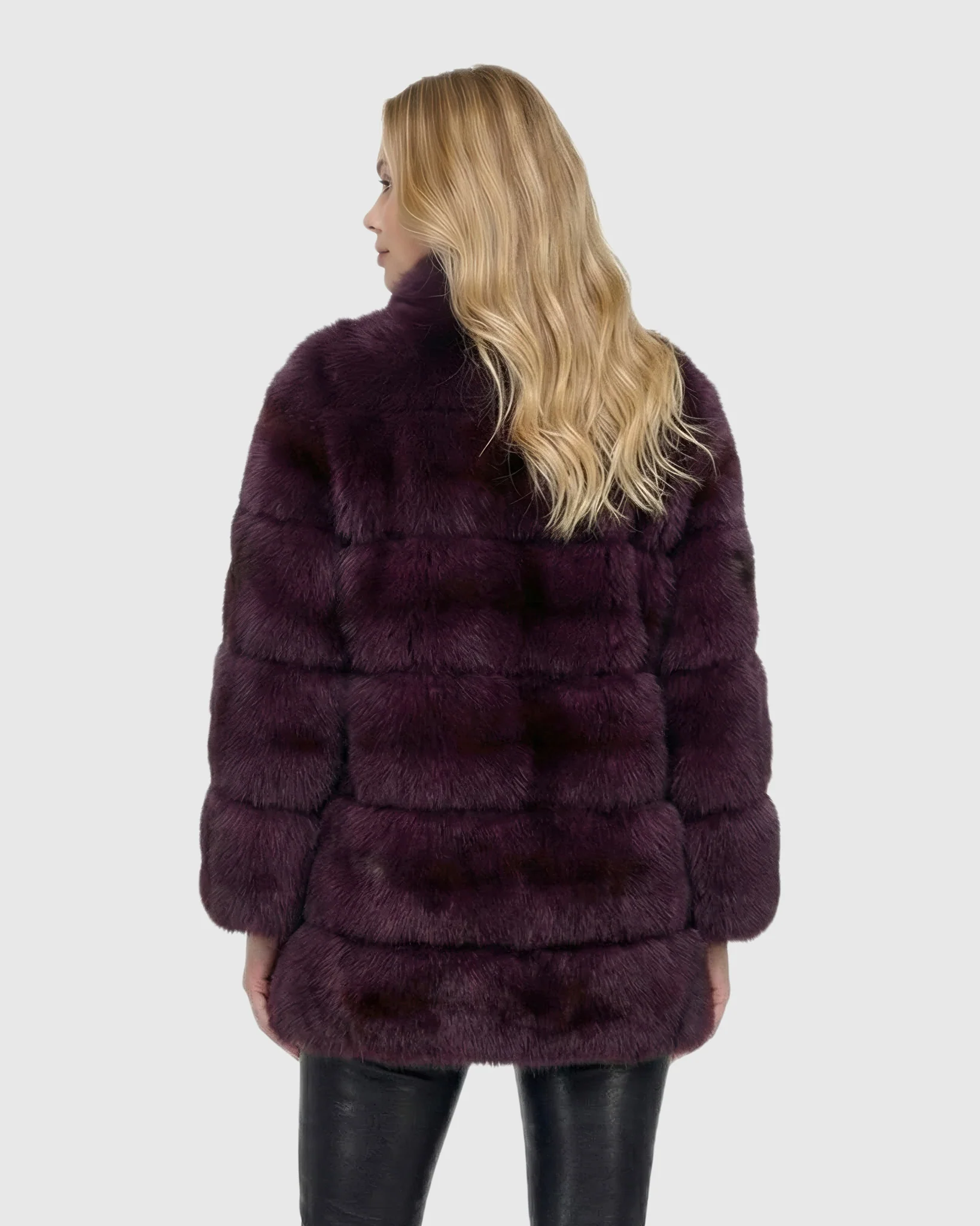 HORIZONTAL SABLE JACKET - Image 4