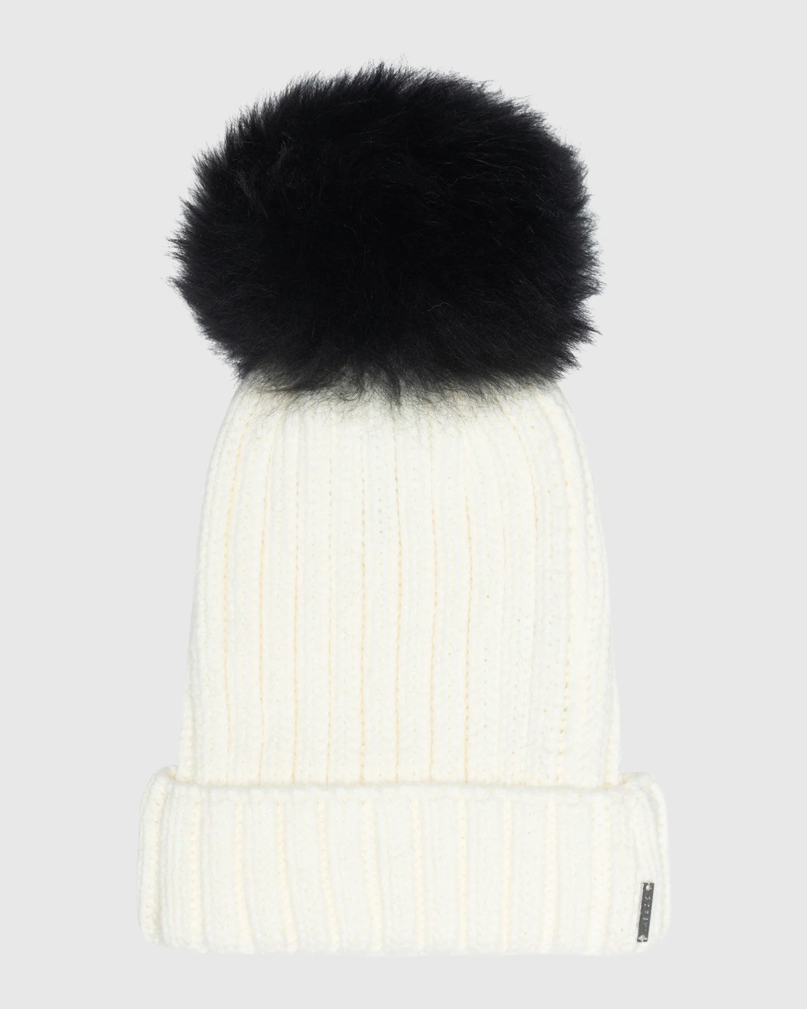 KNIT HAT WITH SELECT LAMB POM - Image 8