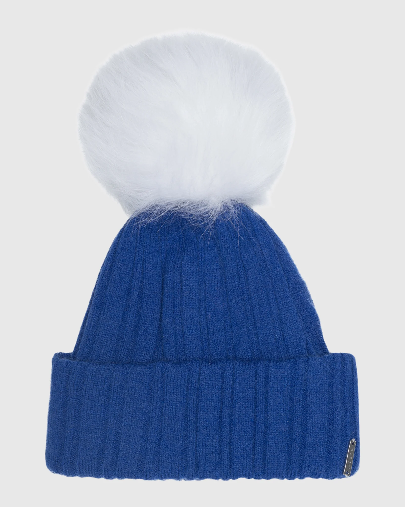 KNIT HAT WITH SELECT LAMB POMPOM - Image 6